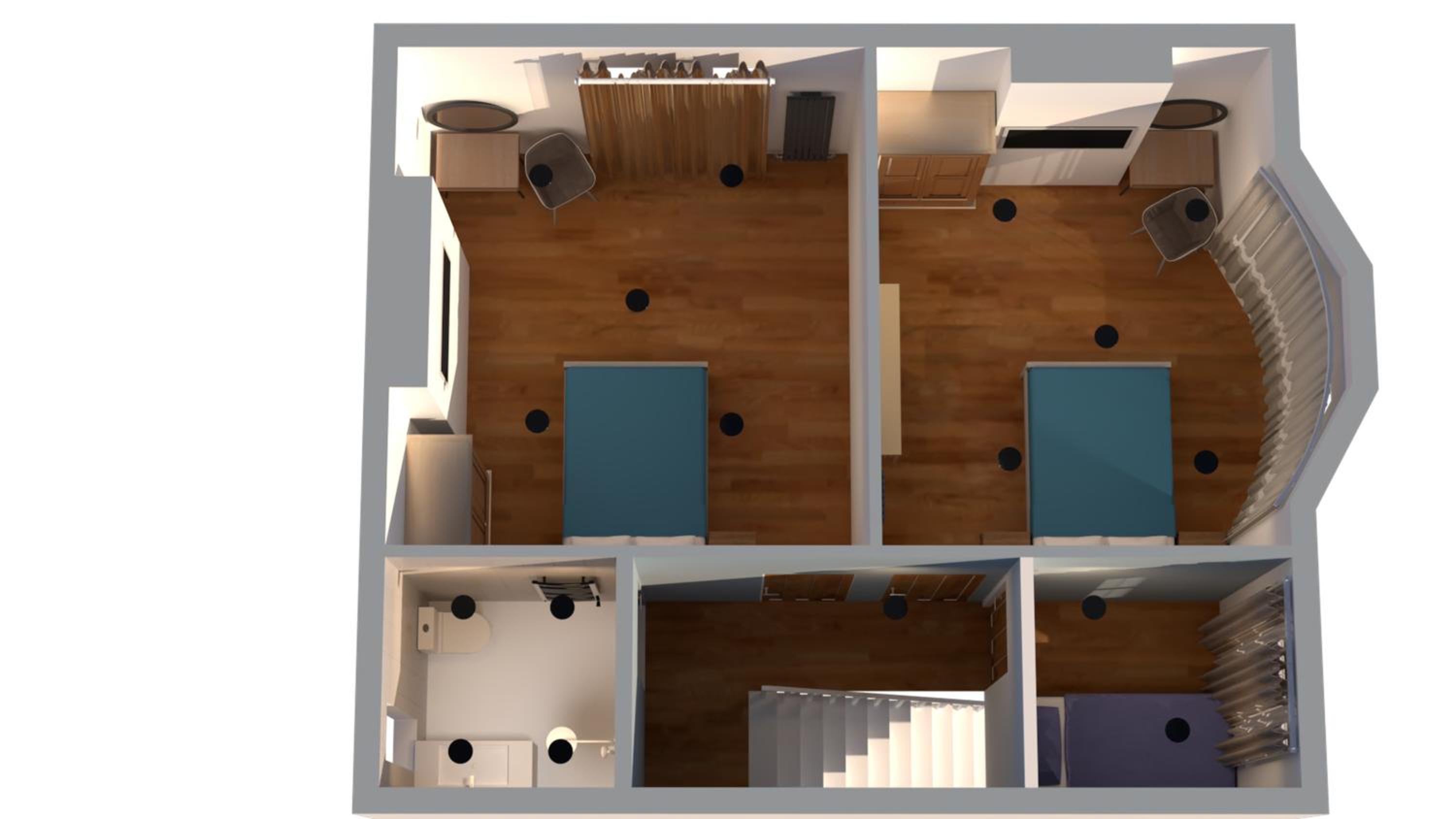 SidemerseyLivings - Step-Free 4BR Home, Ground Floor Bed & Bath, Private Gated Parking