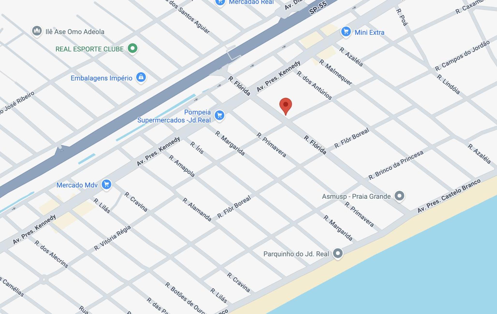 Flat Flórida 307 - 6 Minutos a Pé da Praia & Wi-Fi Grátis