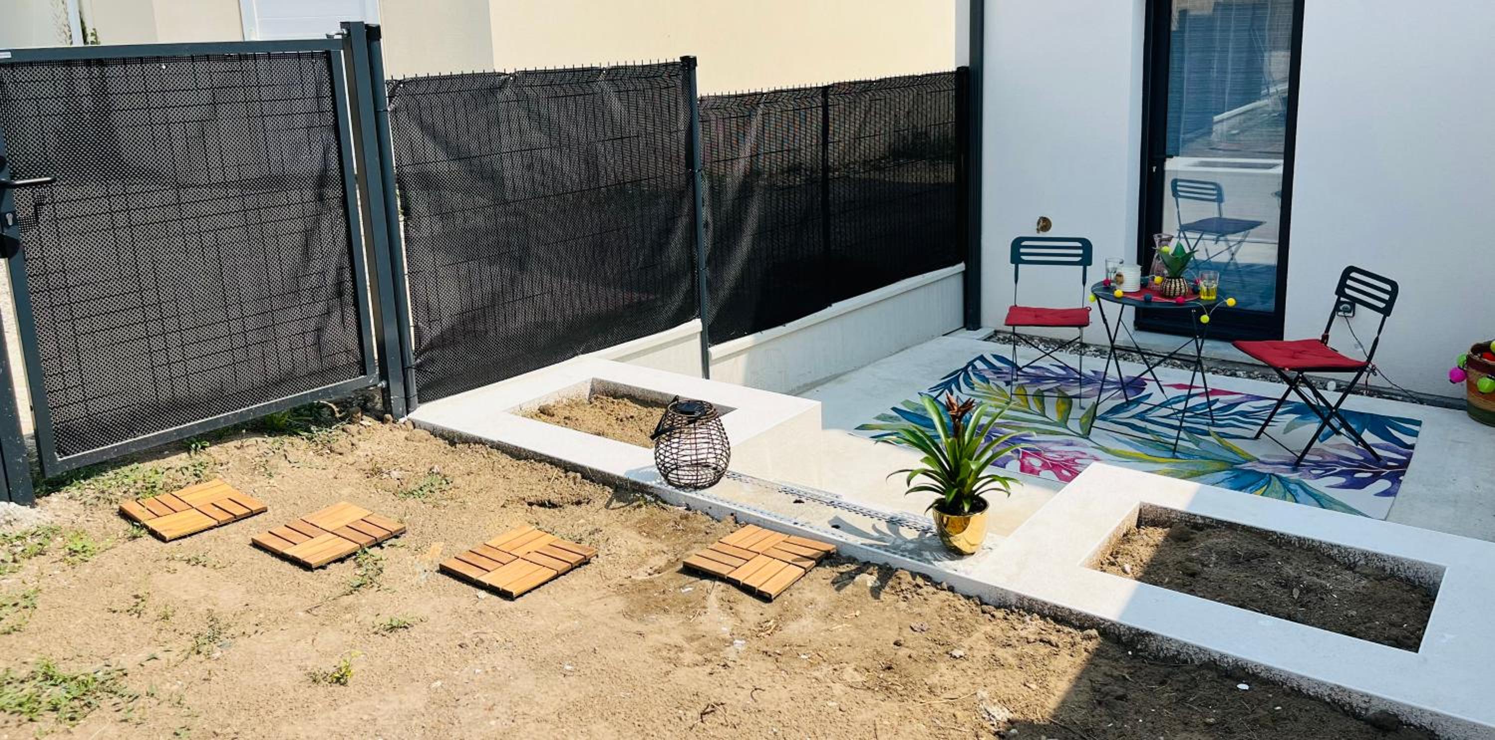 Studio du port avec jardin privé