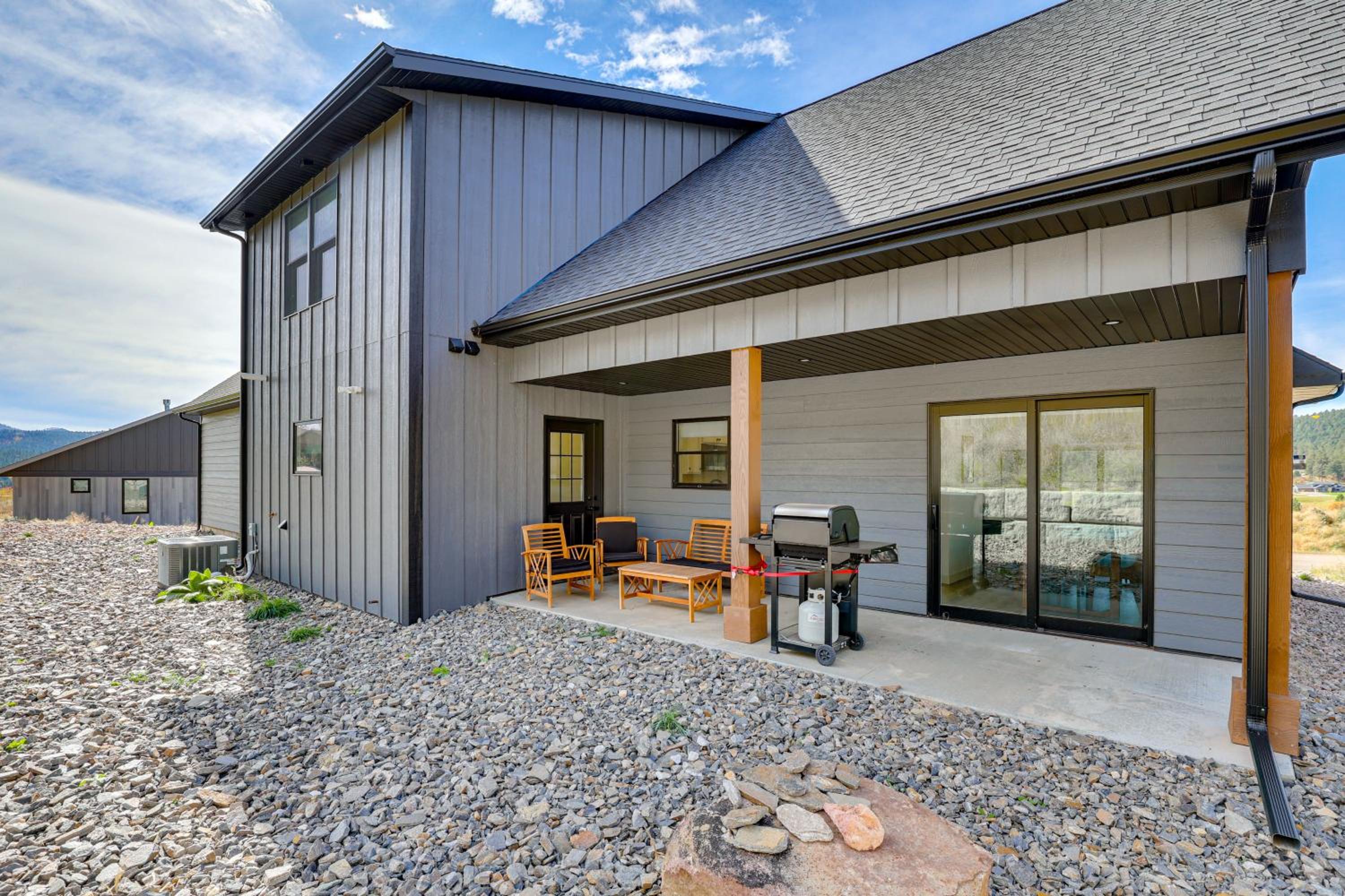 Luxe, New-Build Sturgis Retreat with Mountain Views