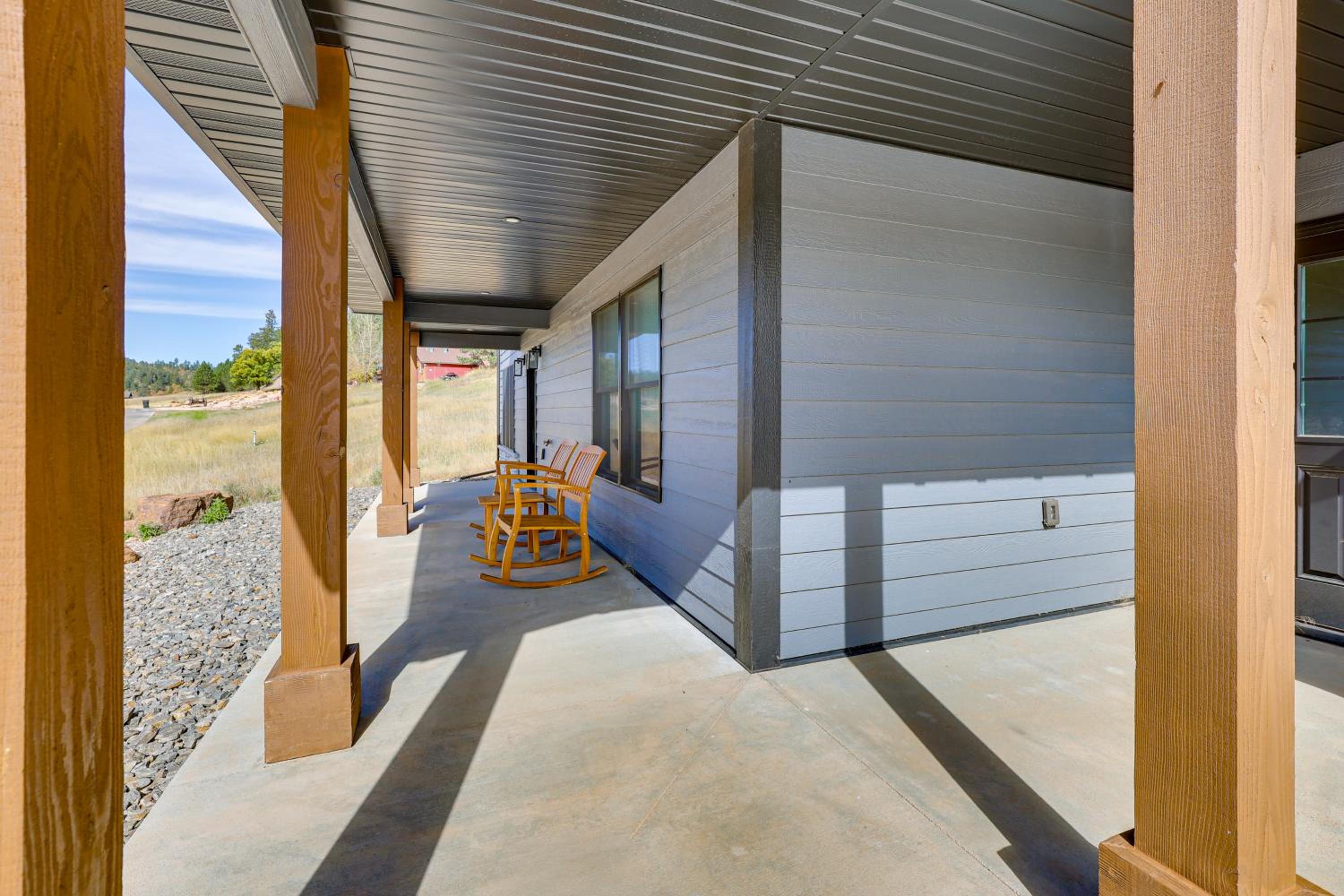Luxe, New-Build Sturgis Retreat with Mountain Views