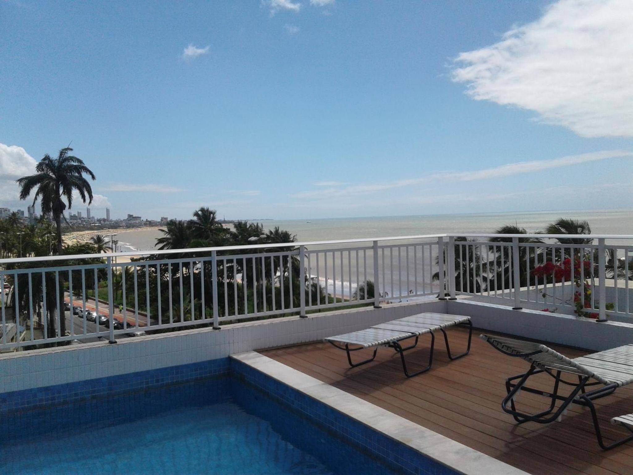 Flat Jardins do Atlântico, frente mar