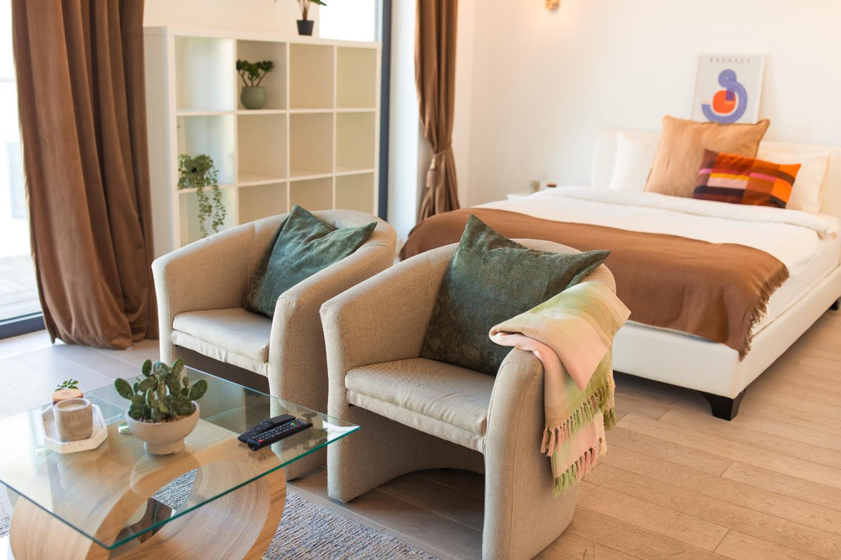 Premium Studio Apartment in Herastrau with City View