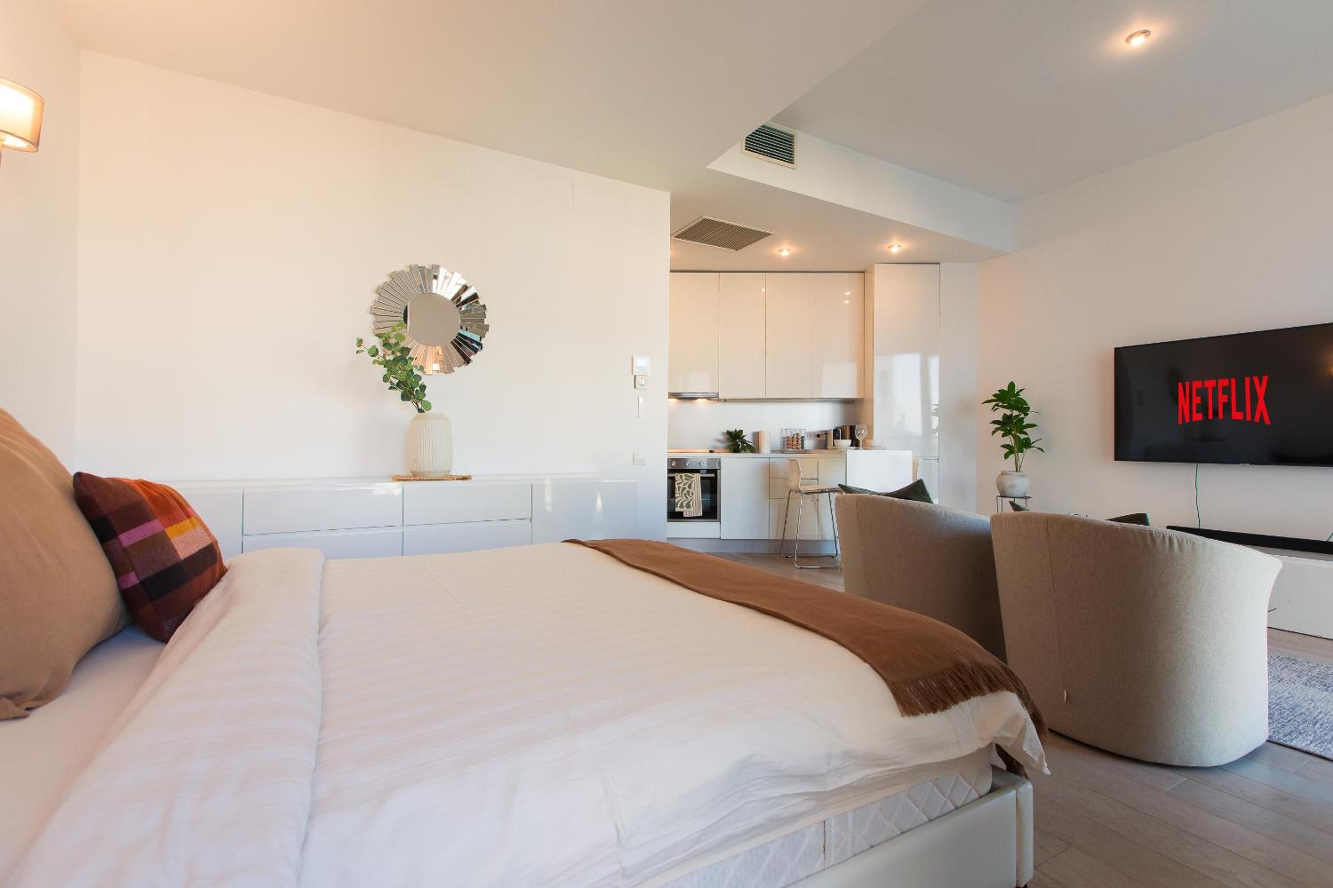Premium Studio Apartment in Herastrau with City View
