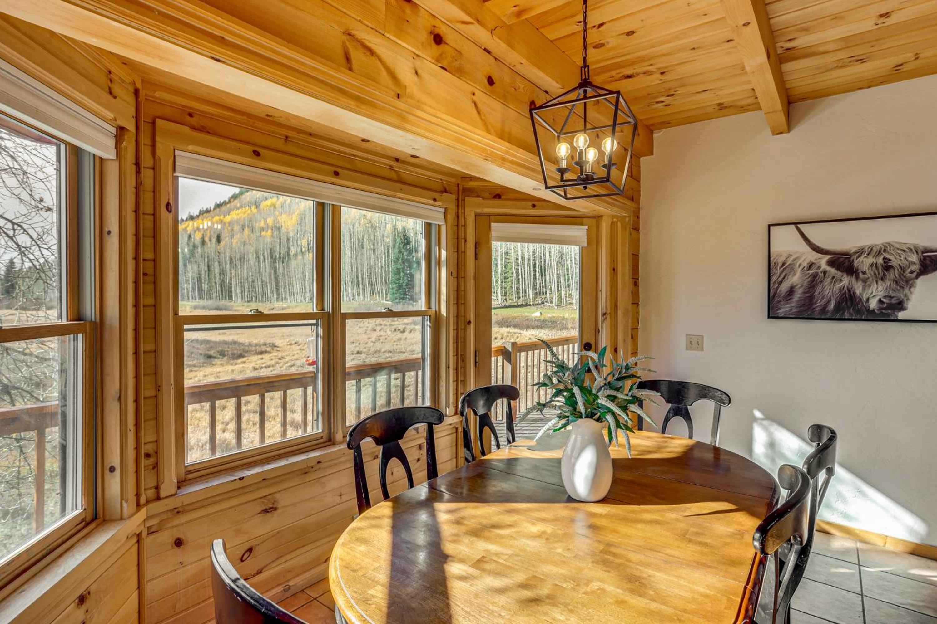 Stunning San Juan Mtn Views Cabin Near Skiing!