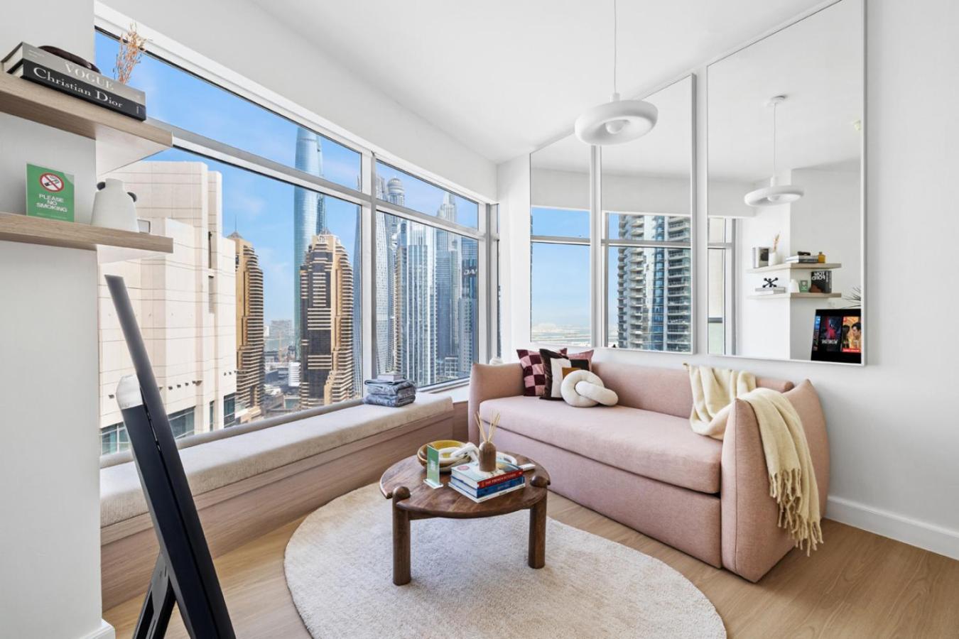 High-Floor 2BR in Dubai Marina with Balcony