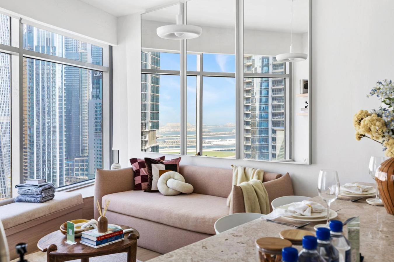 High-Floor 2BR in Dubai Marina with Balcony