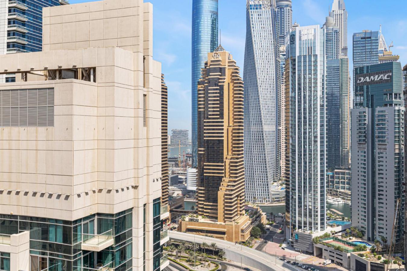 High-Floor 2BR in Dubai Marina with Balcony