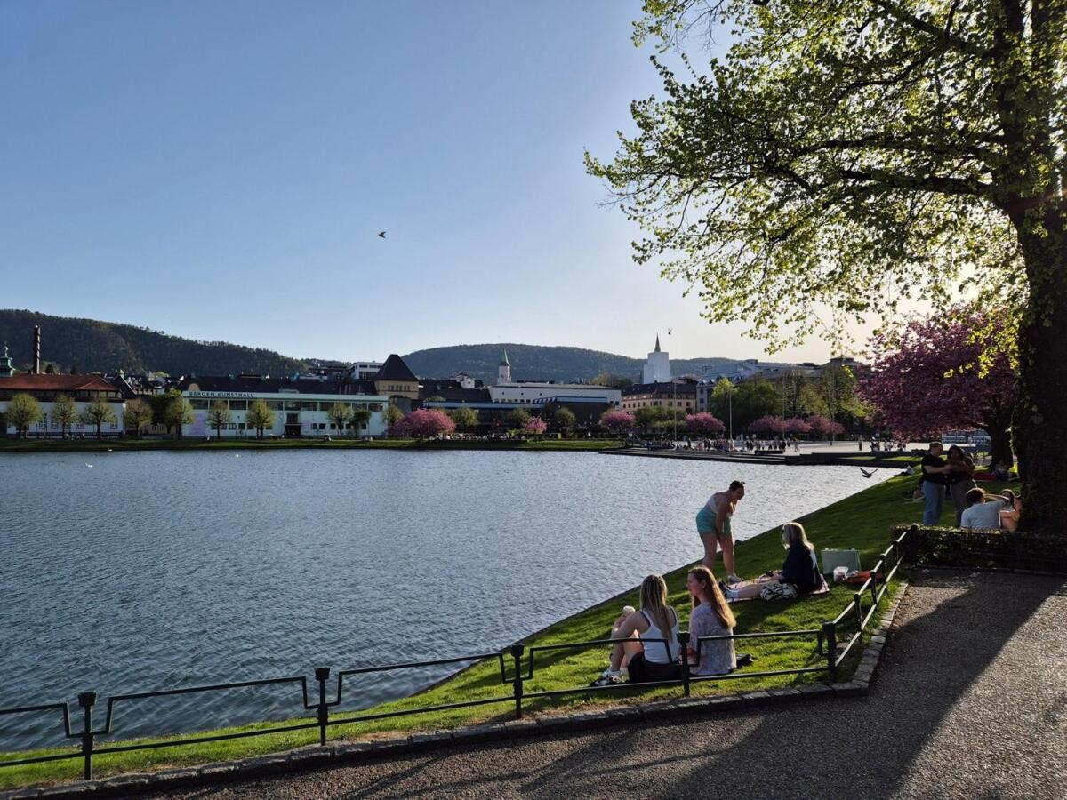 2-roms leilighet med spektakulær utsikt og privat hage