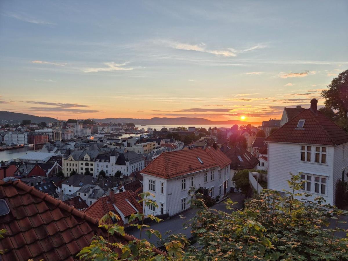 2-roms leilighet med spektakulær utsikt og privat hage