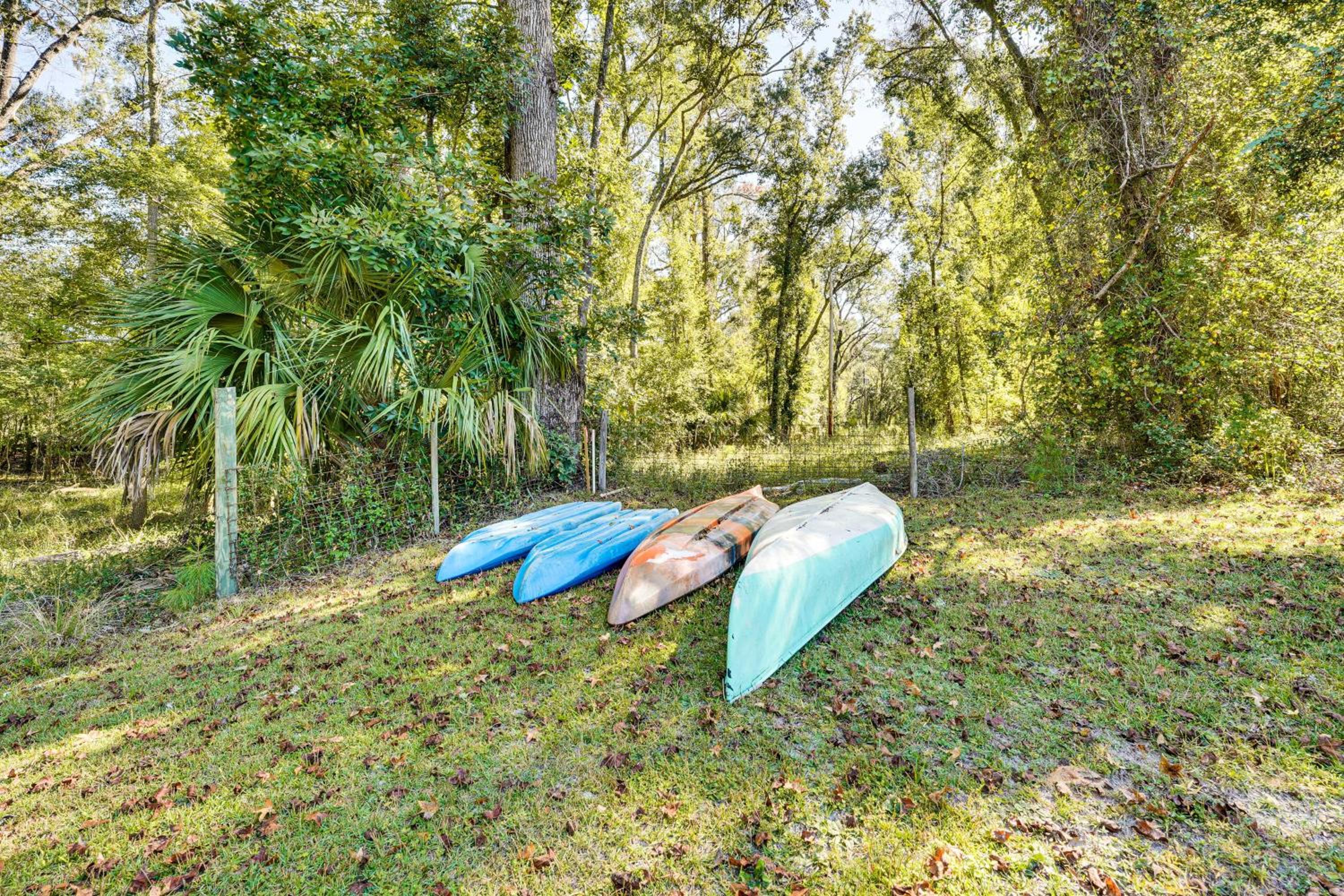 Suwannee River Retreat Pet Friendly, Private Dock
