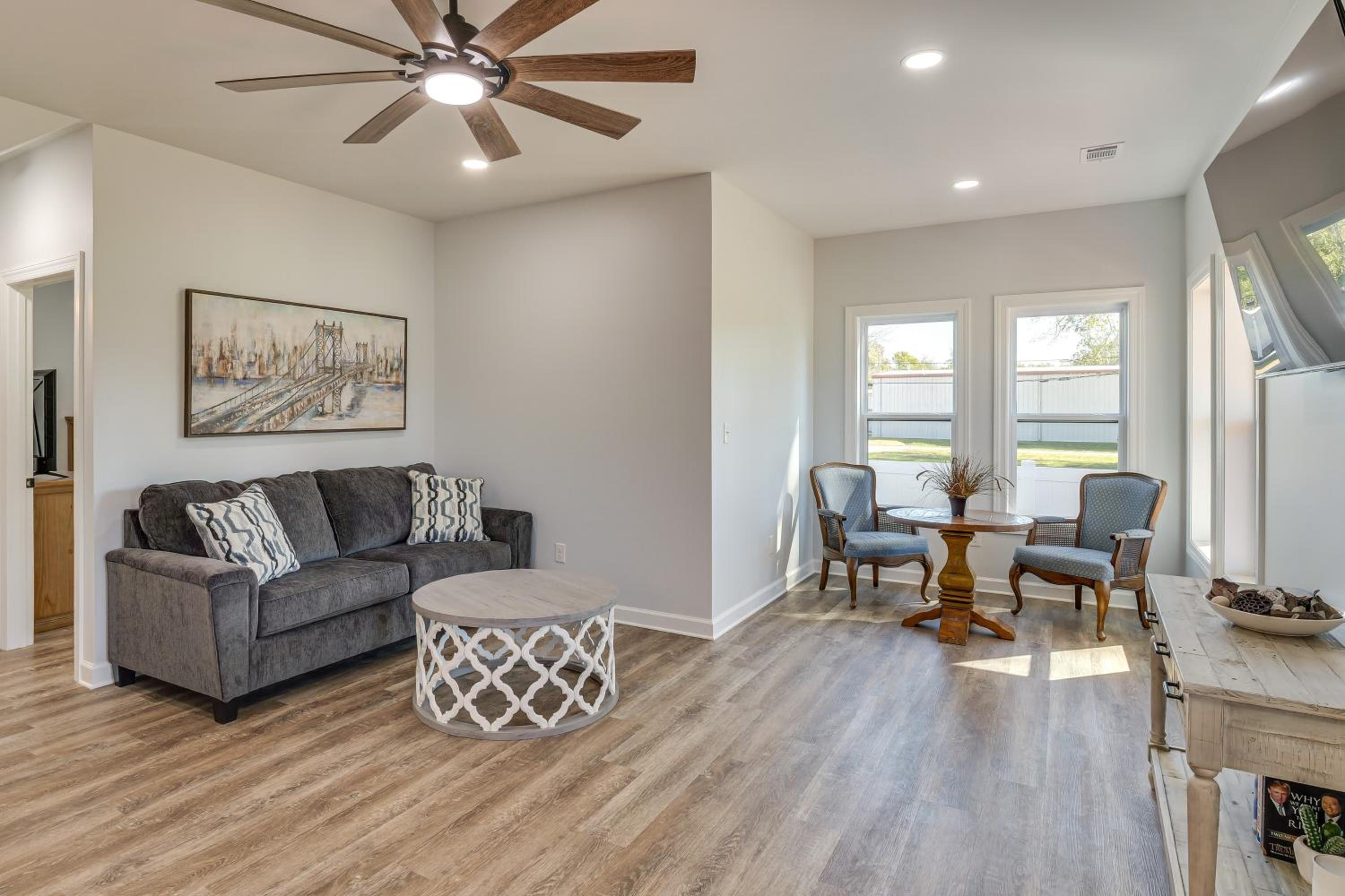 Tullahoma Whiskey Trail Base with Yard and Fire Pit