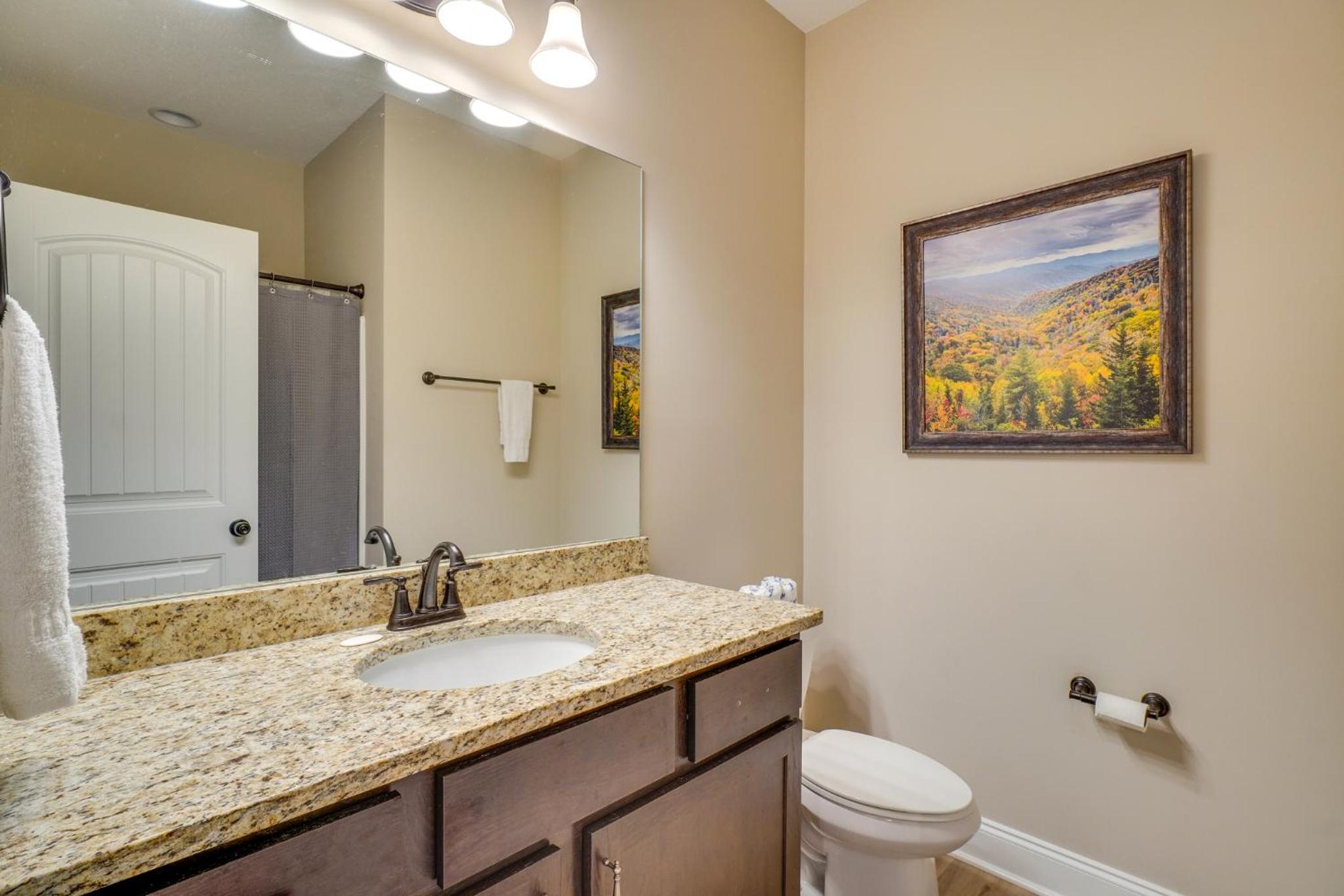 Walk to Dollywood Cabin with Pool, Arcade, Gym
