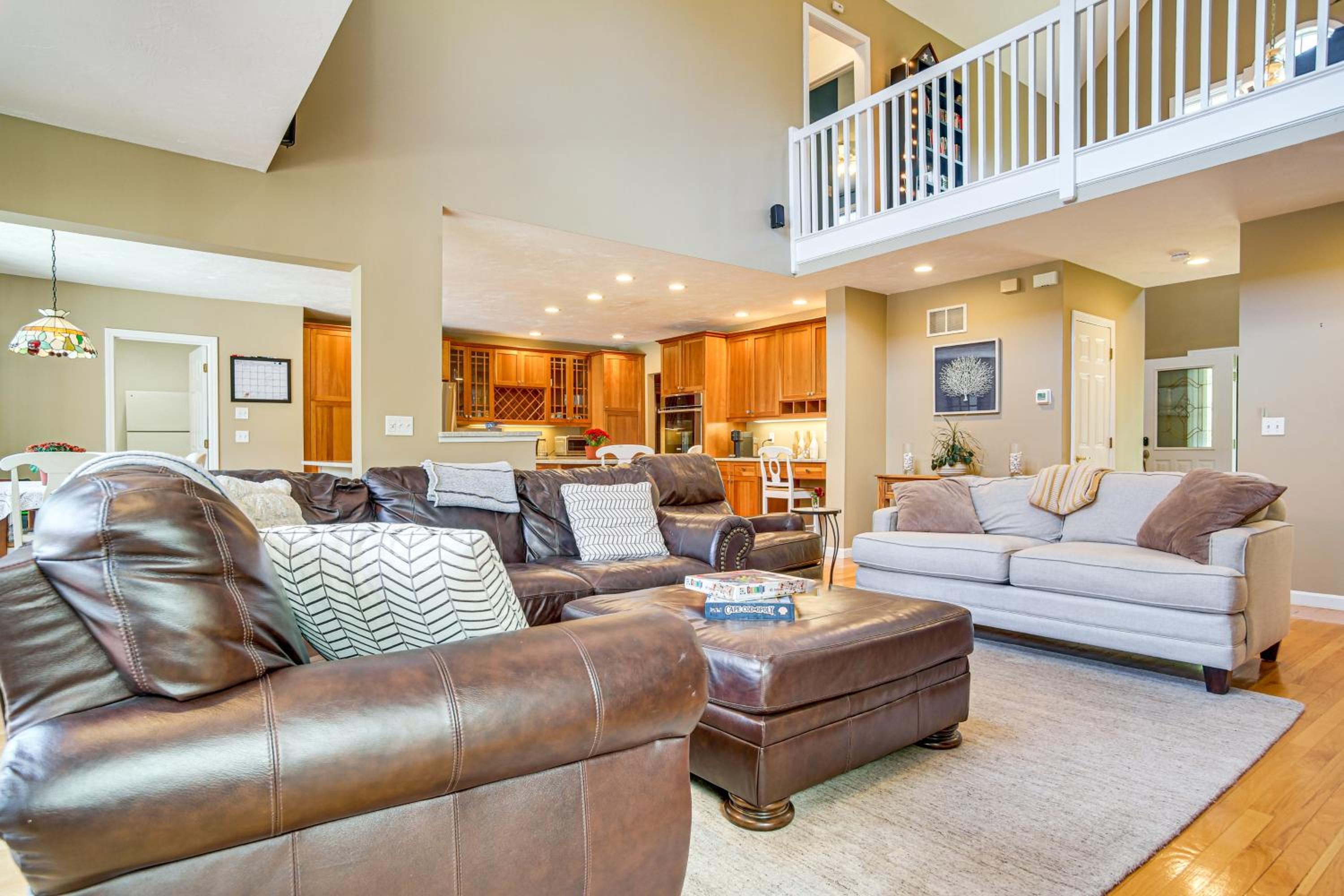 3 Mi to Megansett Beach Home with Pool and Game Room