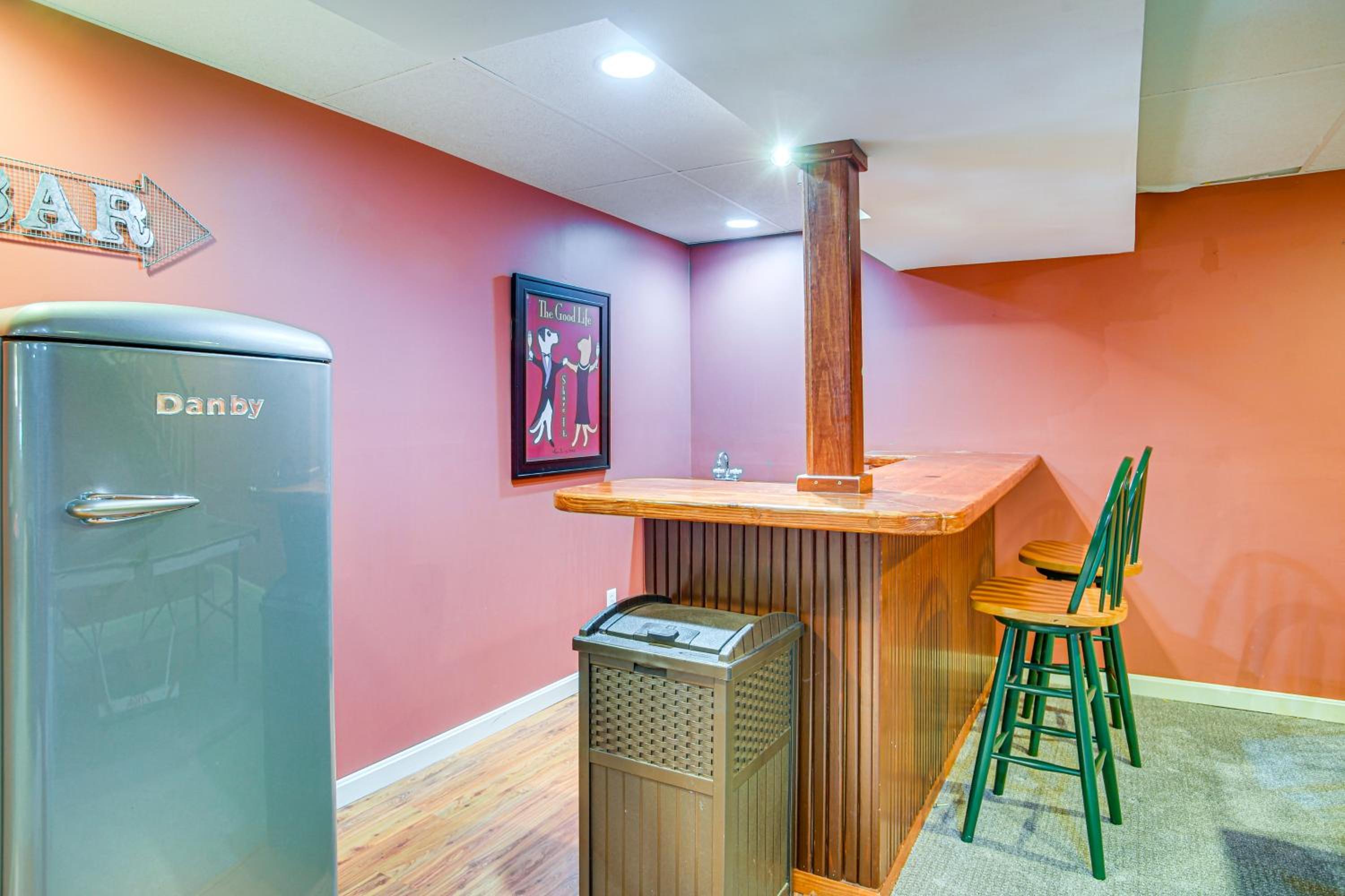 3 Mi to Megansett Beach Home with Pool and Game Room