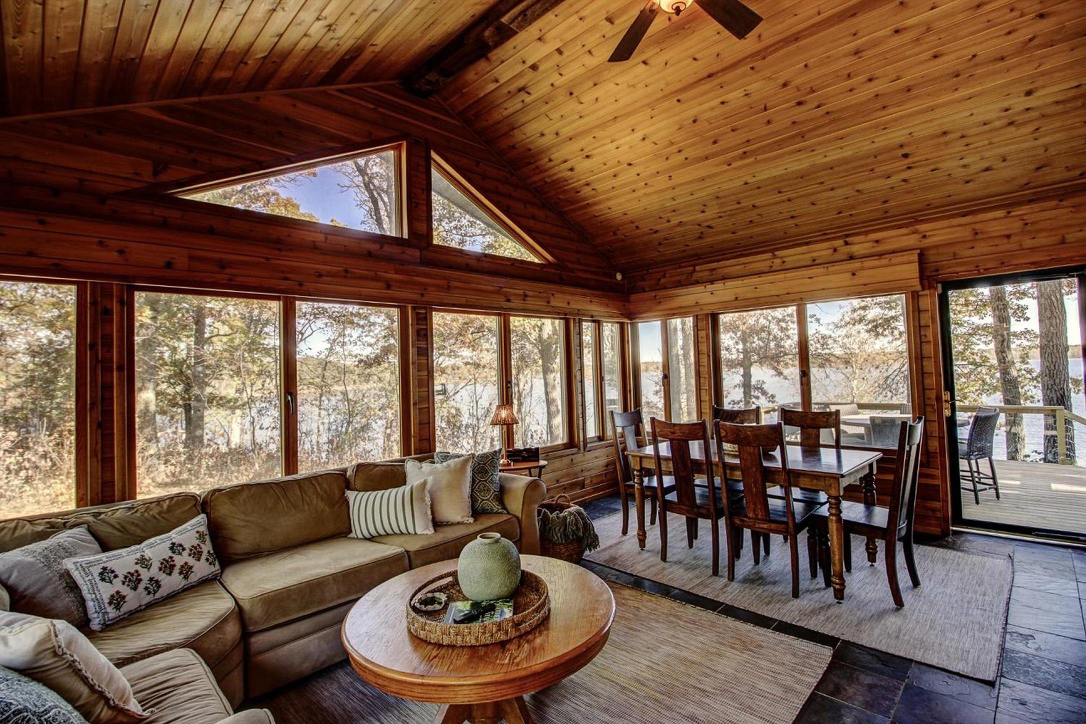 Near All-Season Trails Lakefront Crosby Getaway!