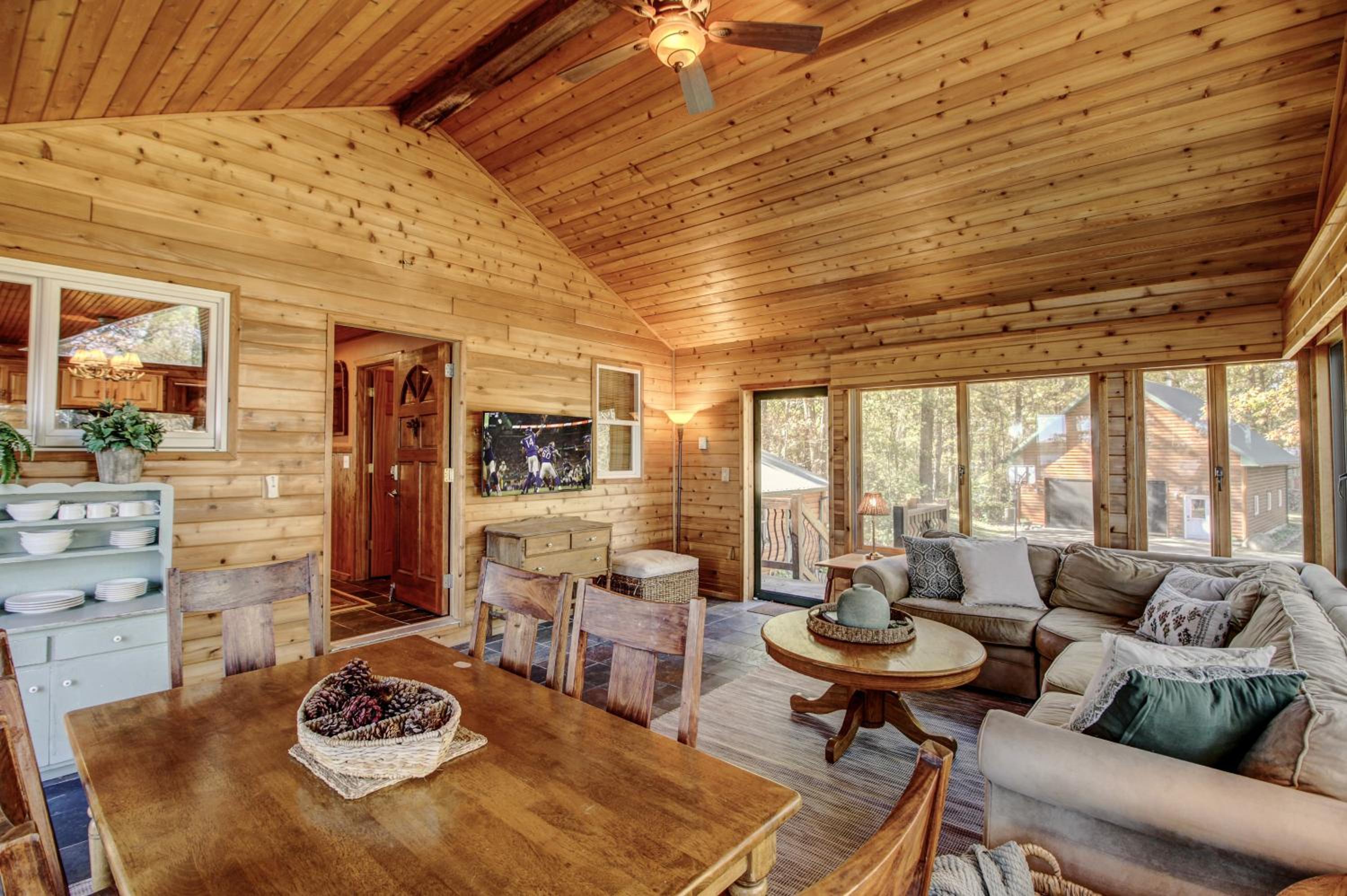 Near All-Season Trails Lakefront Crosby Getaway!