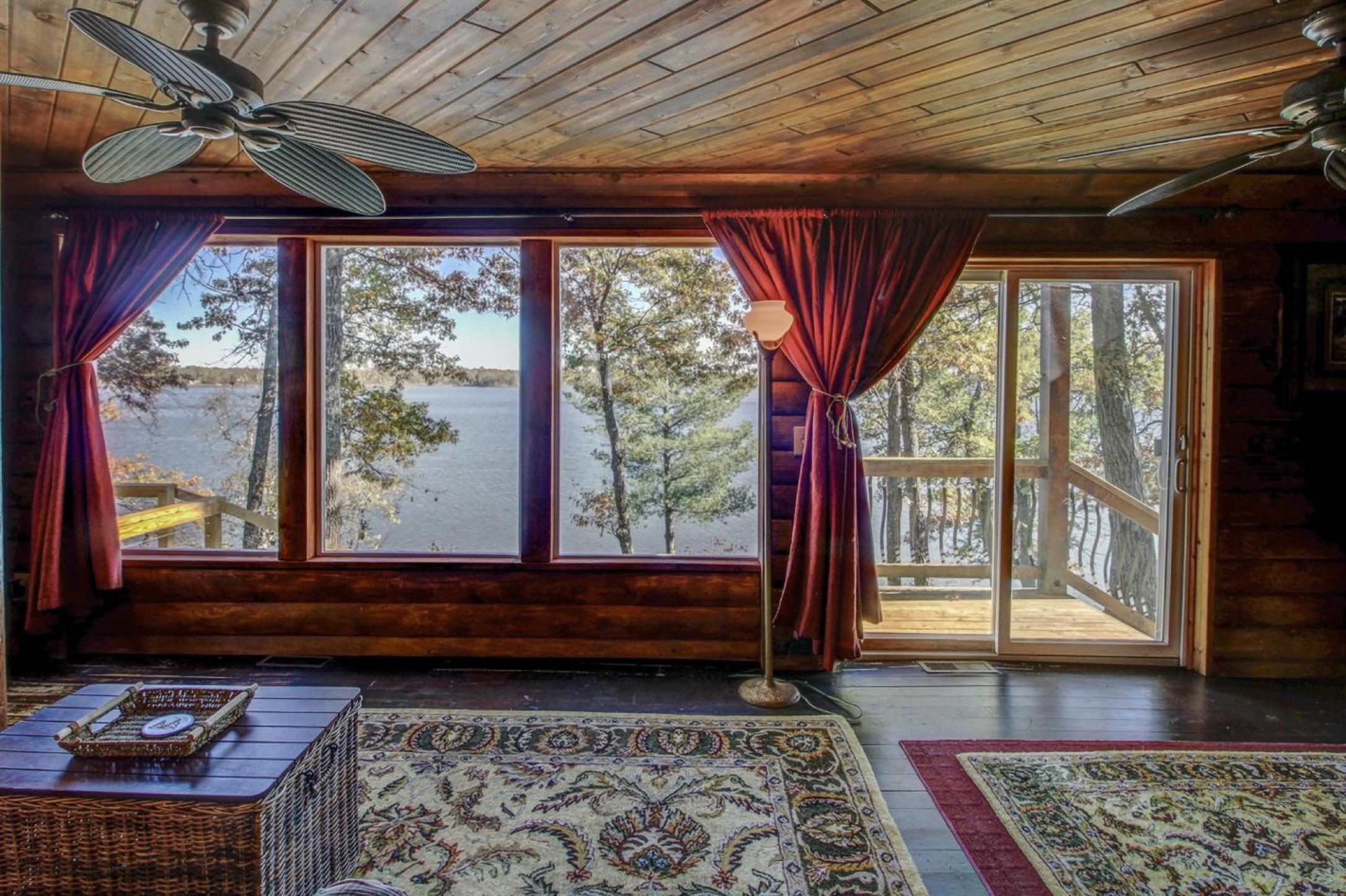 Near All-Season Trails Lakefront Crosby Getaway!