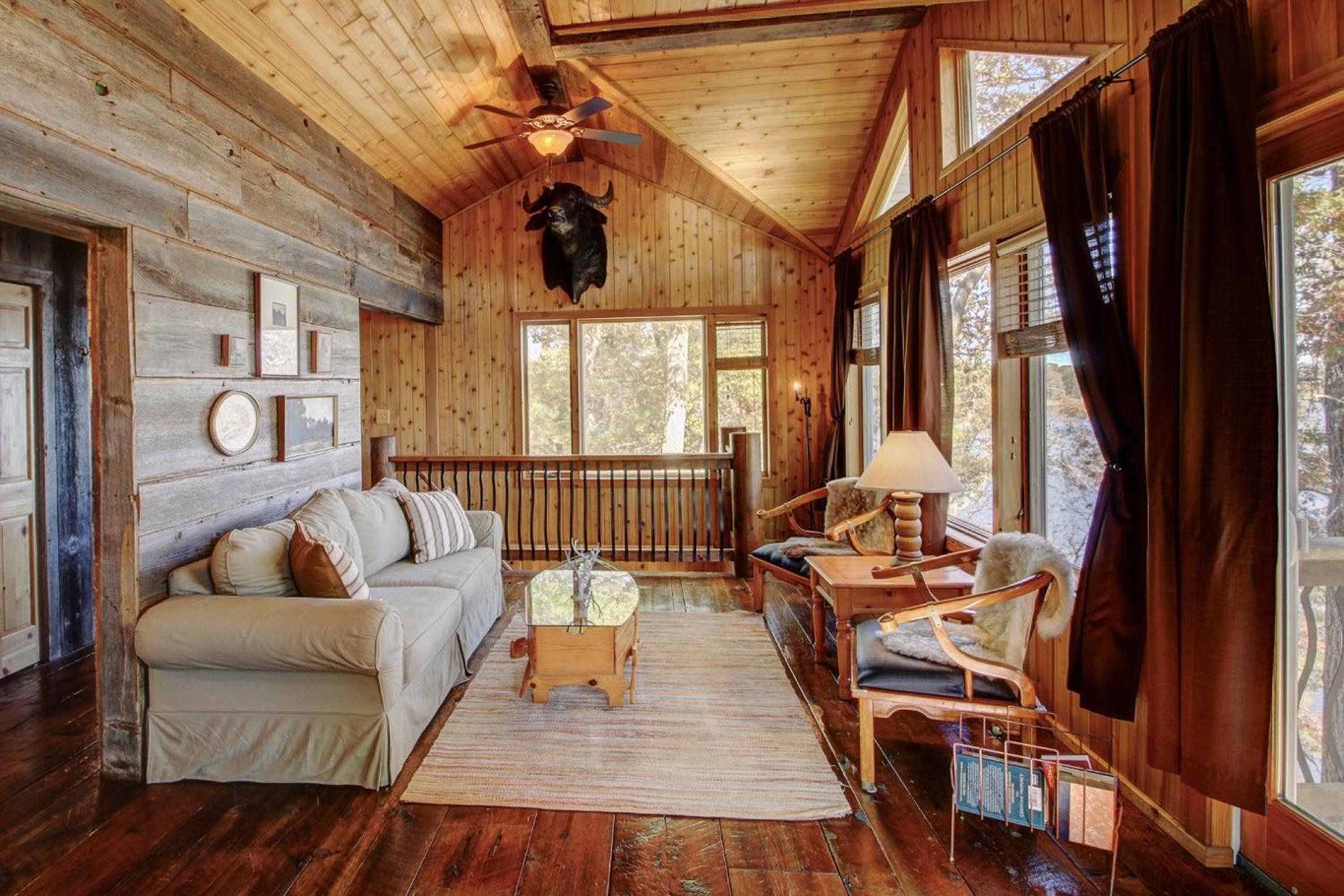 Near All-Season Trails Lakefront Crosby Getaway!