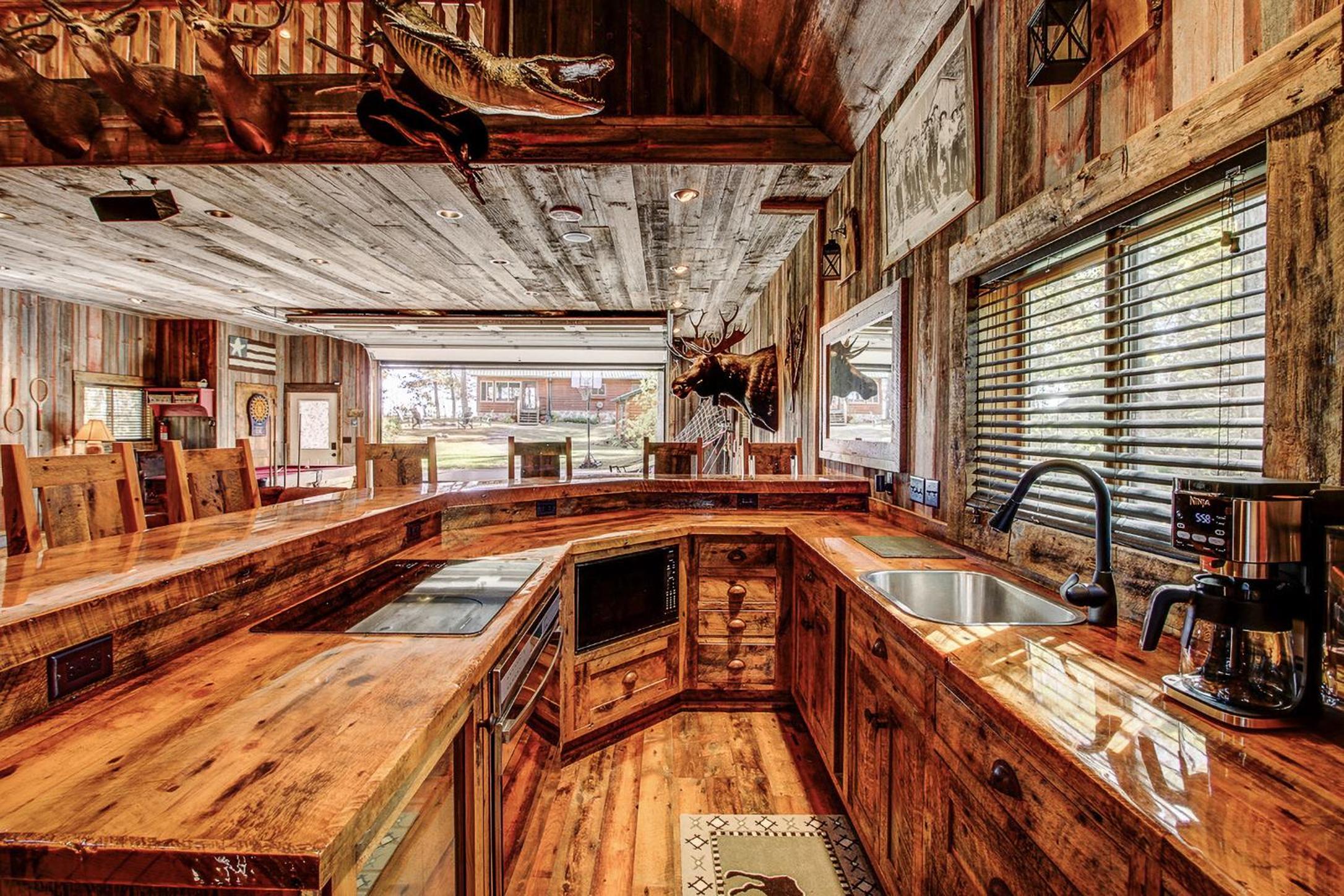 Near All-Season Trails Lakefront Crosby Getaway!