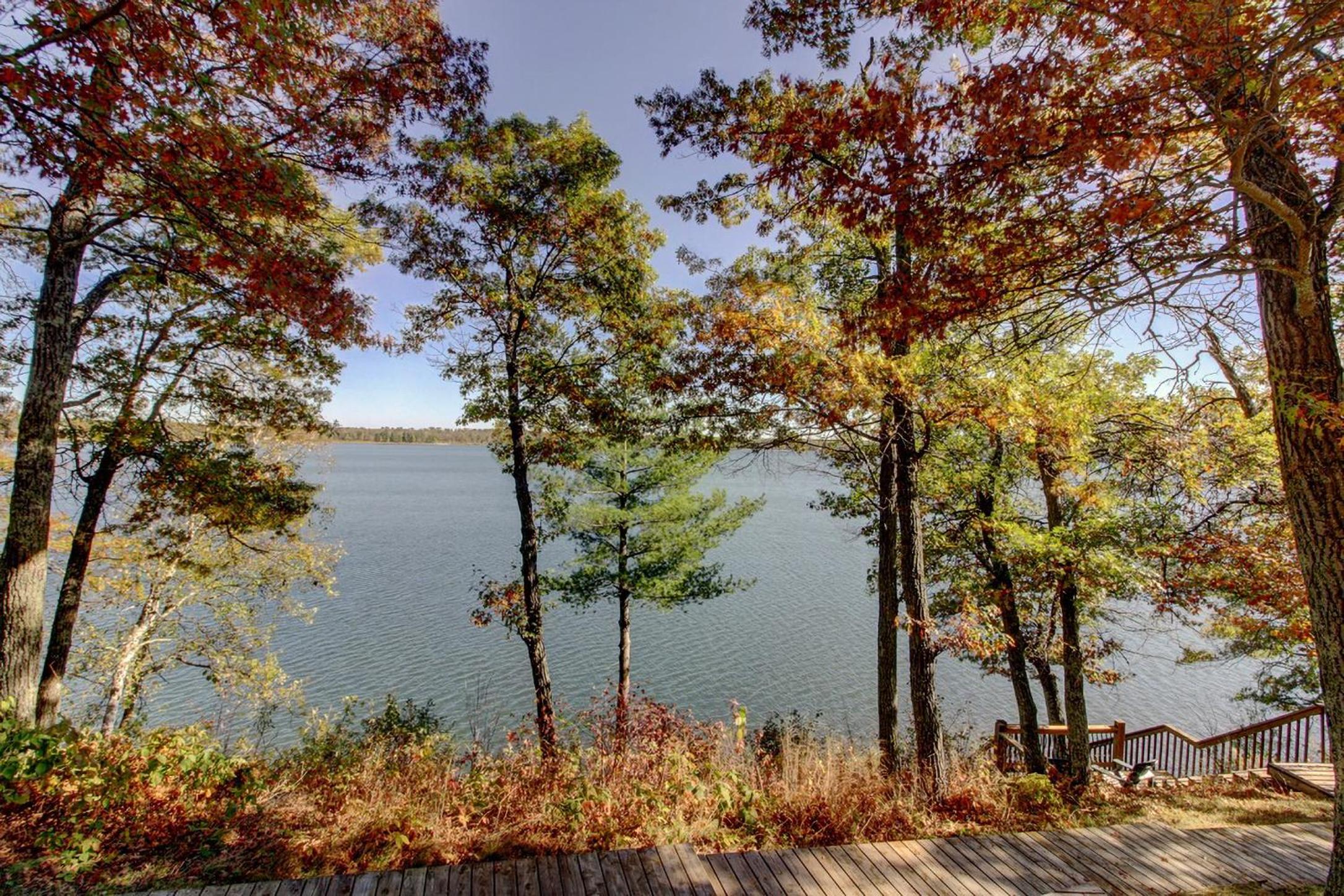 Near All-Season Trails Lakefront Crosby Getaway!