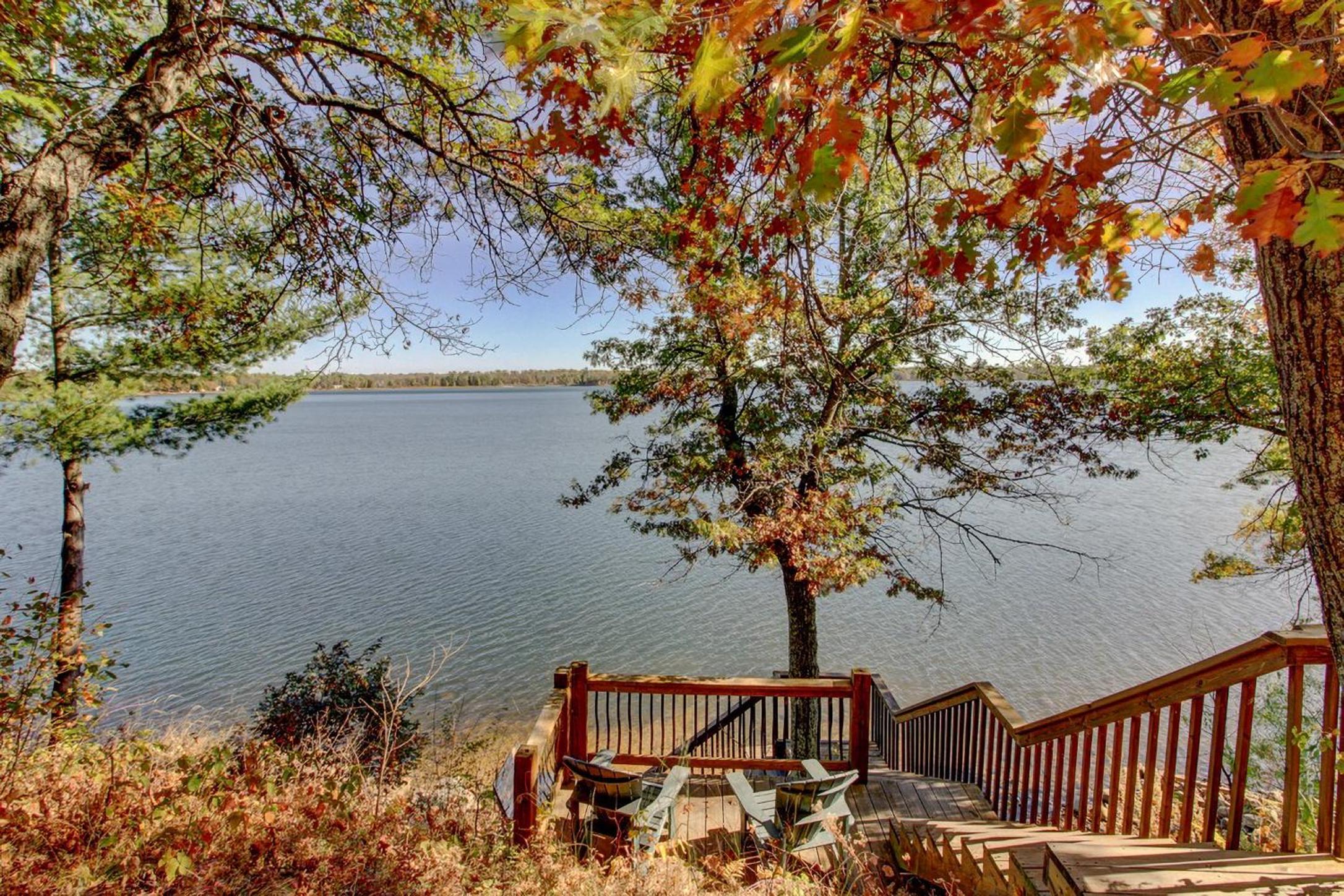 Near All-Season Trails Lakefront Crosby Getaway!