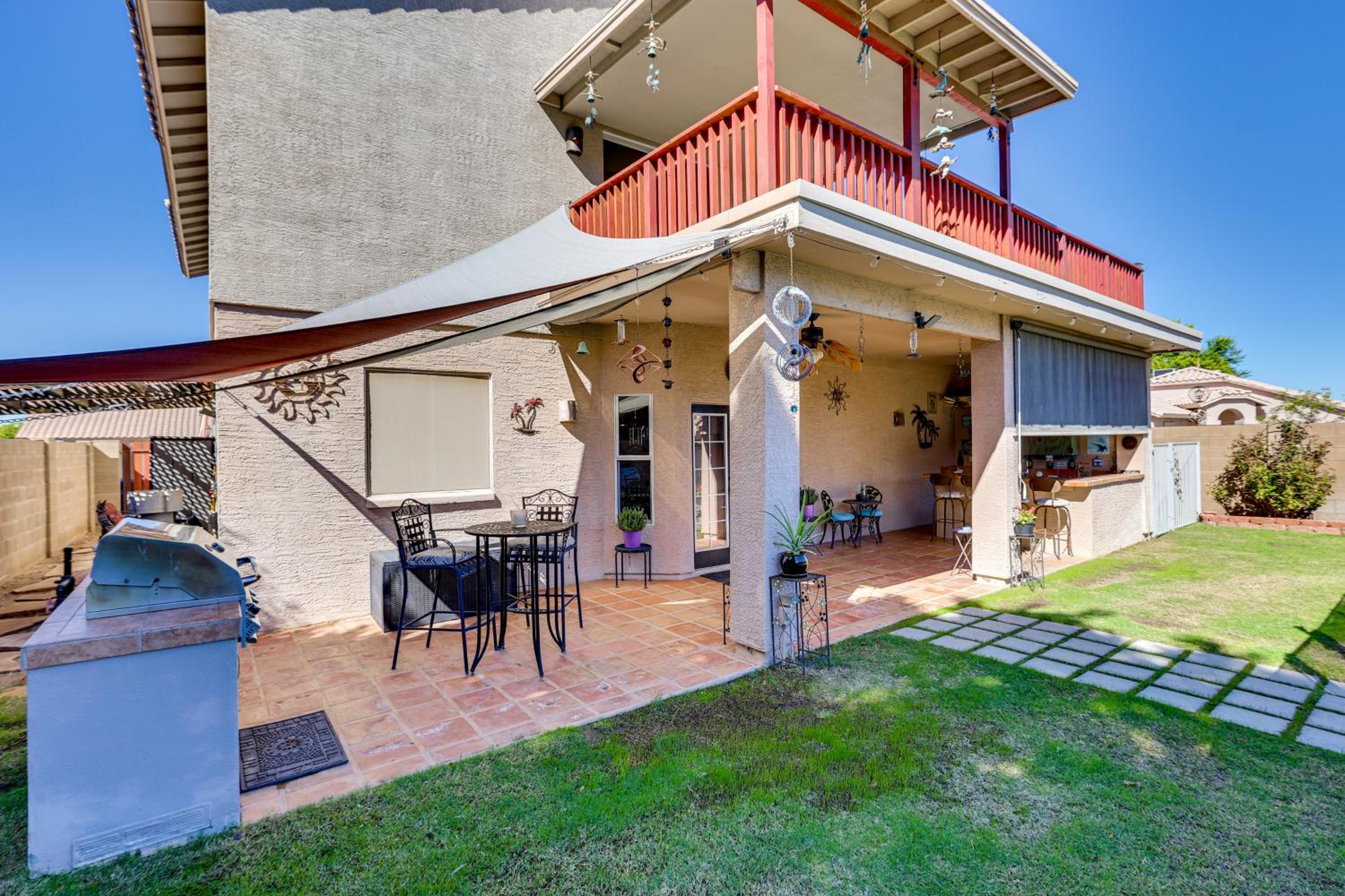 Outdoor Entertainment Area! Relaxing Phoenix Home