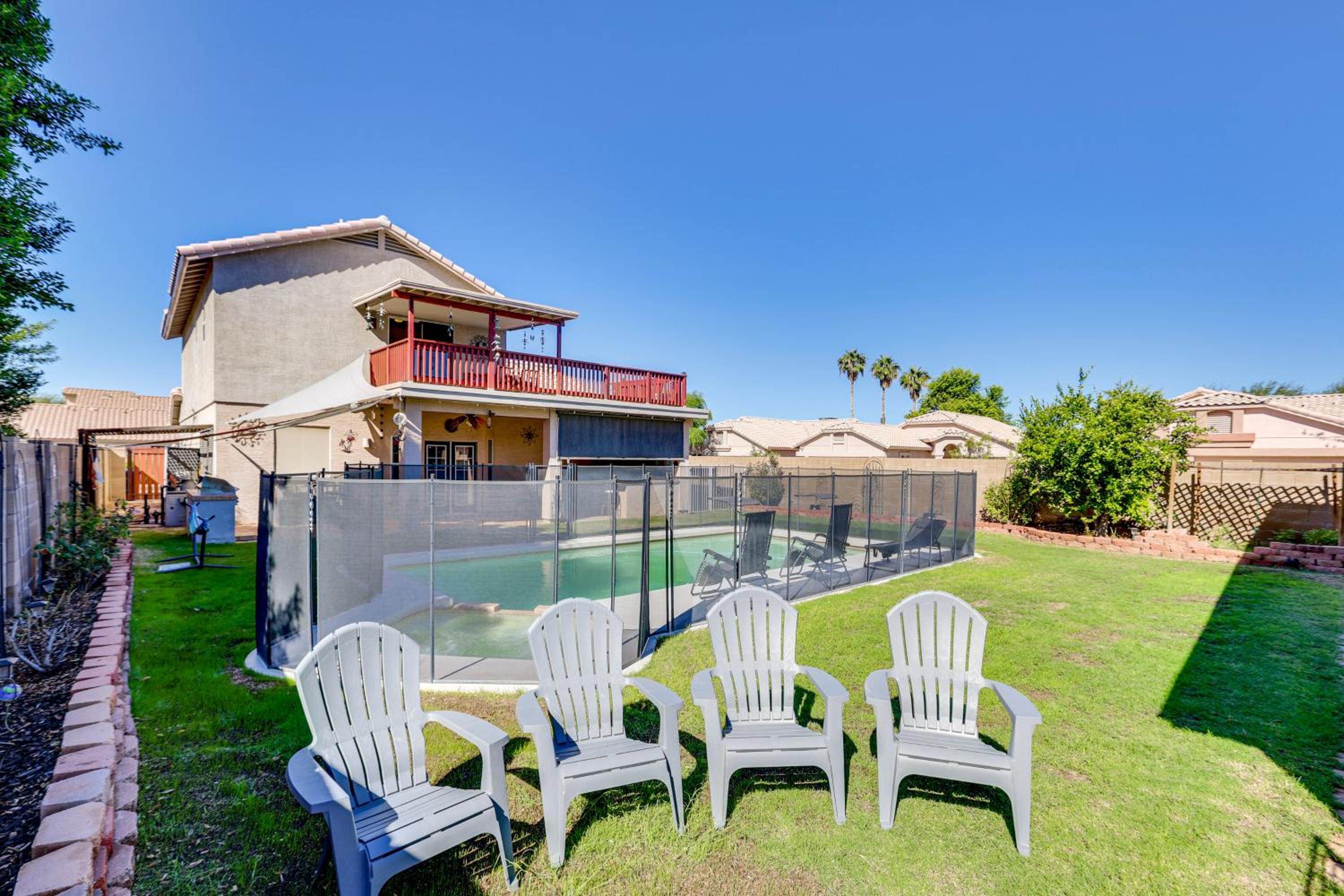 Outdoor Entertainment Area! Relaxing Phoenix Home