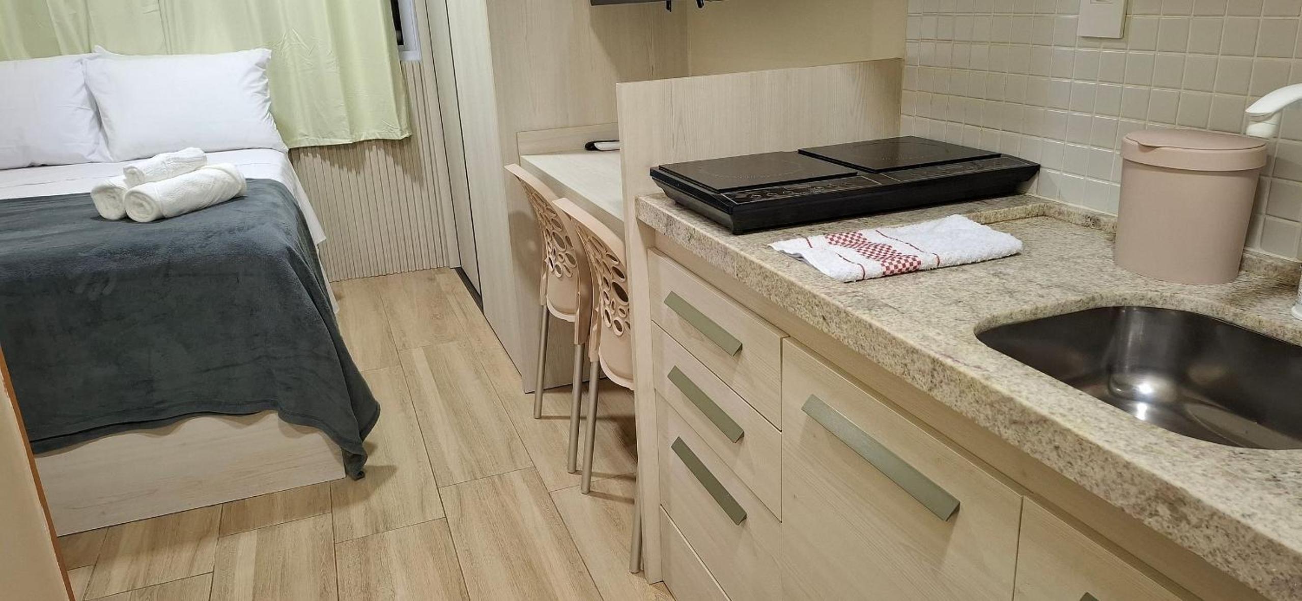 Condo. w/ Pool and Gym 70 m from the Beach - SMA