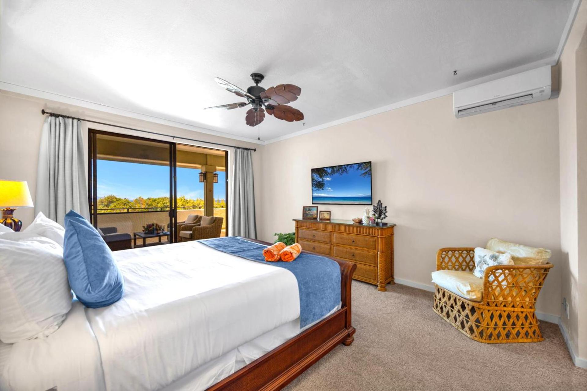 NEW KBM Resorts FREE CAR Kapalua Golf Villas 1-Bedroom Condo with Spacious Lanai and Golf Course Views KGV-18T4