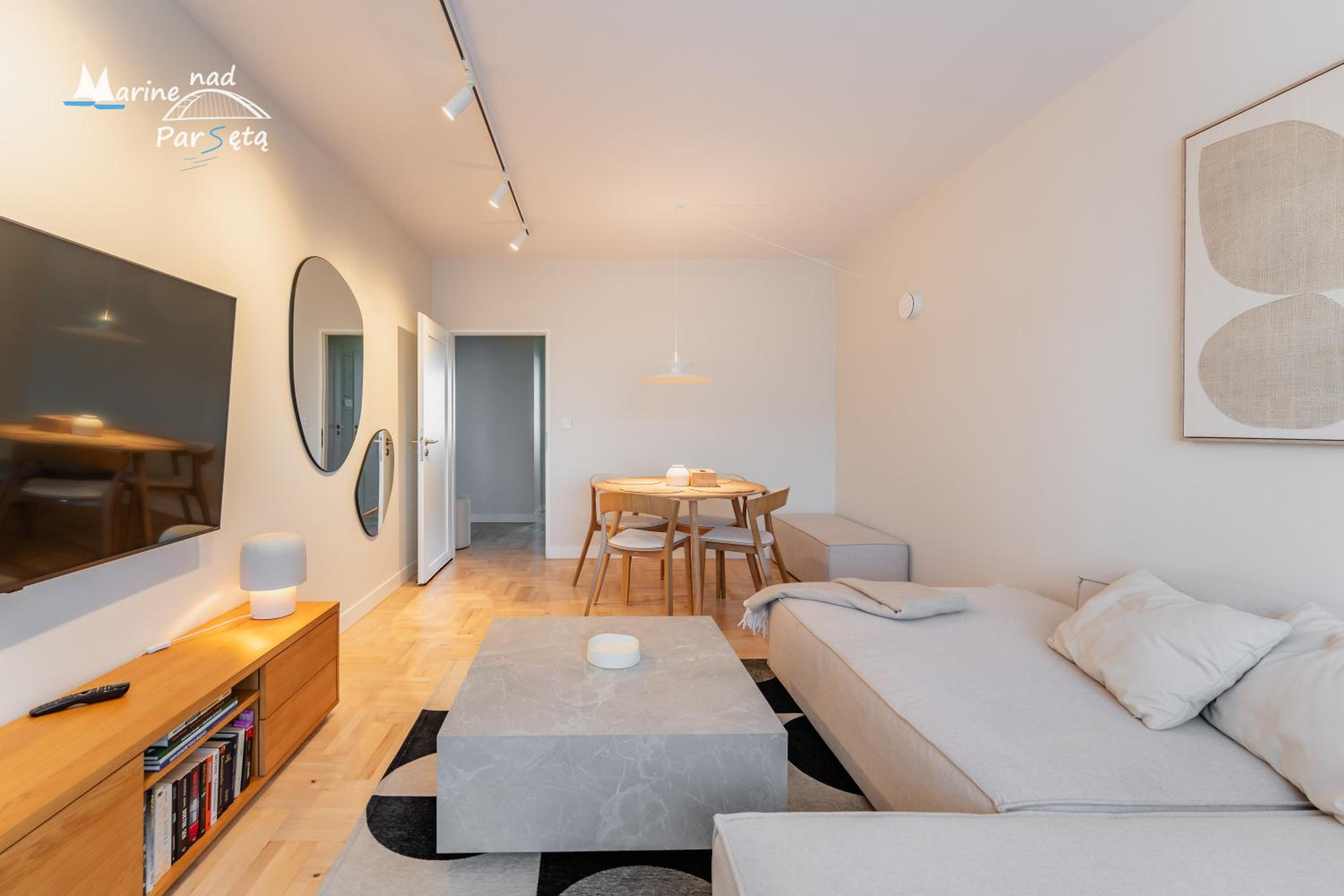 Marine nad Parsętą - apartament na Wyspie Solnej