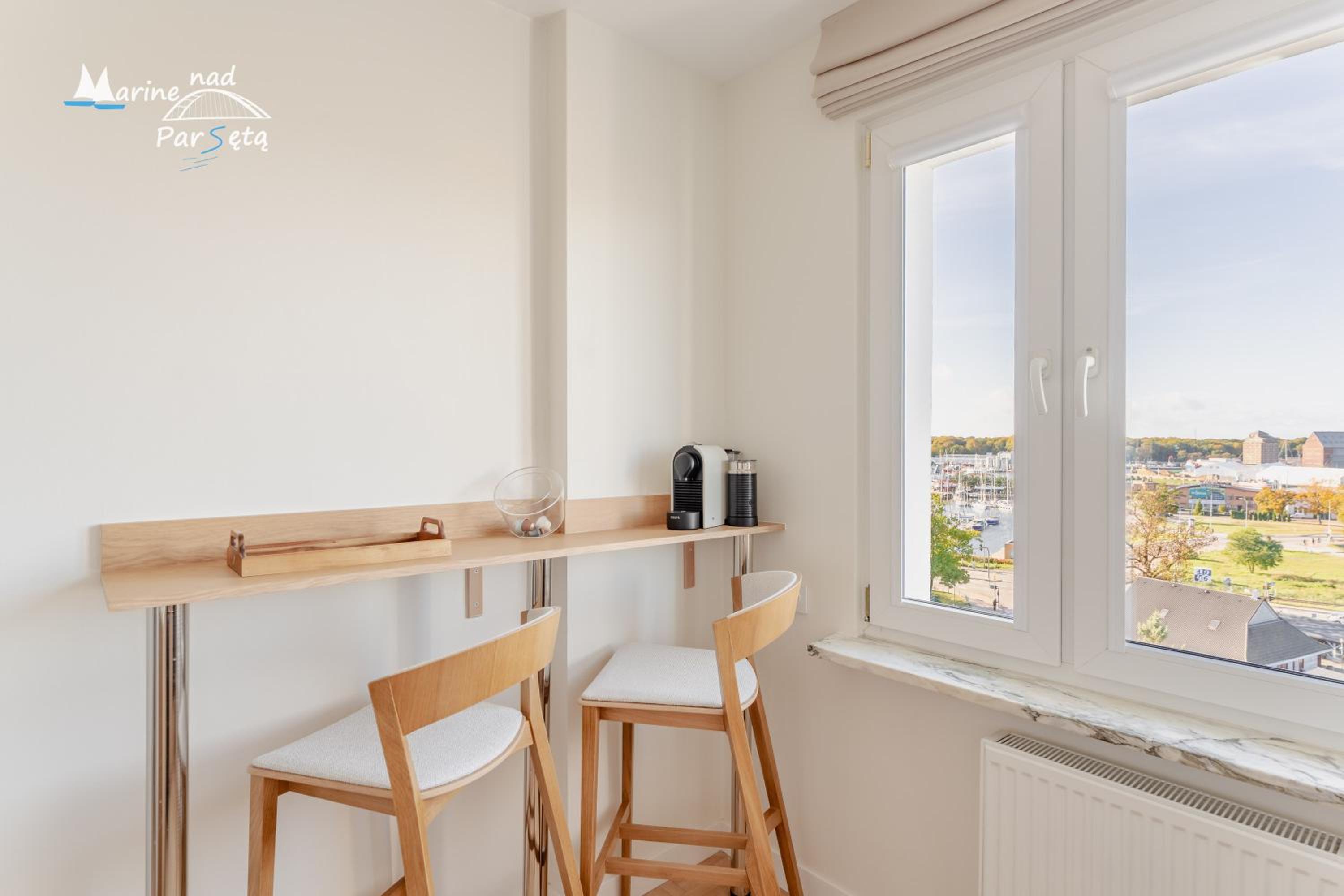 Marine nad Parsętą - apartament na Wyspie Solnej