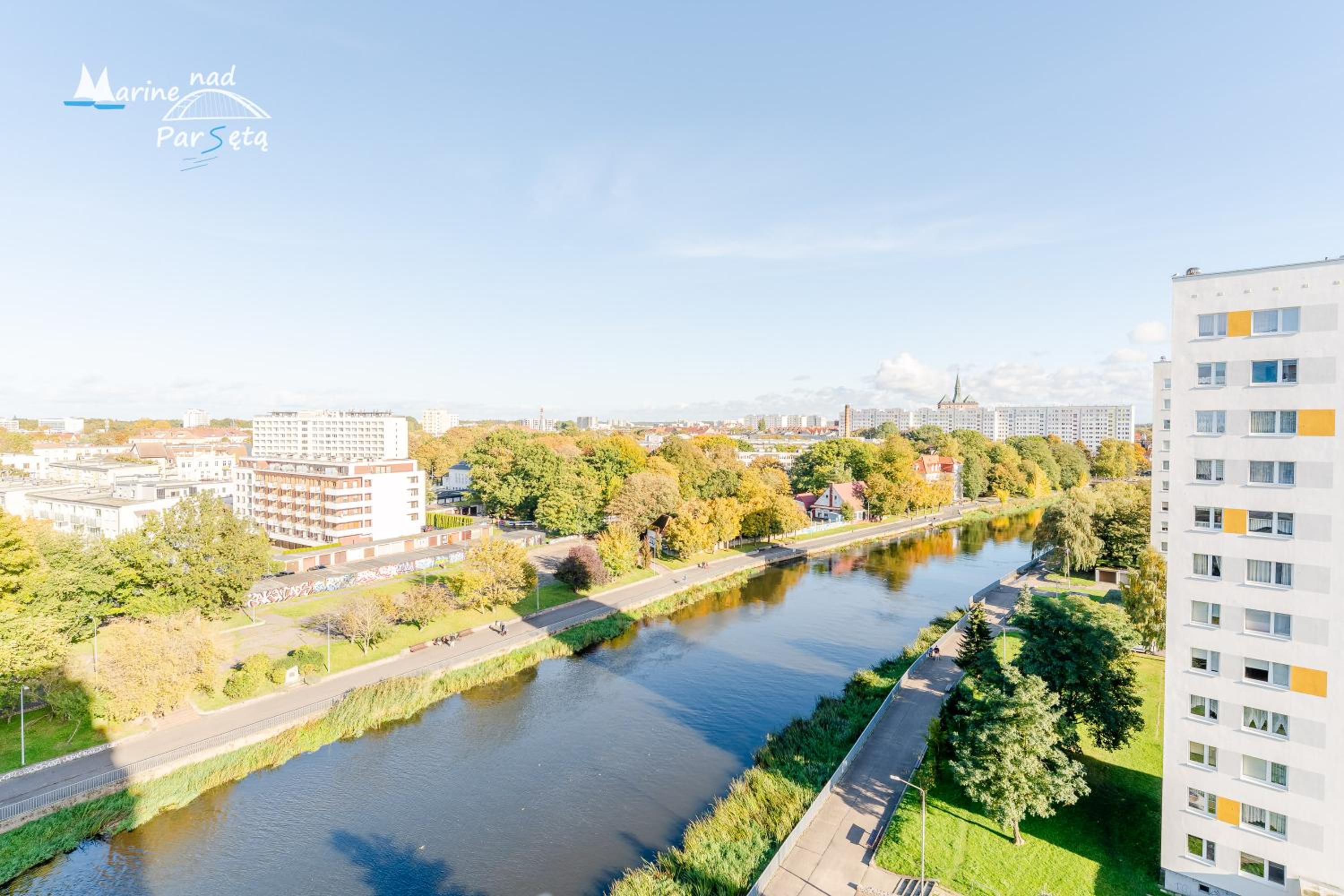 Marine nad Parsętą - apartament na Wyspie Solnej