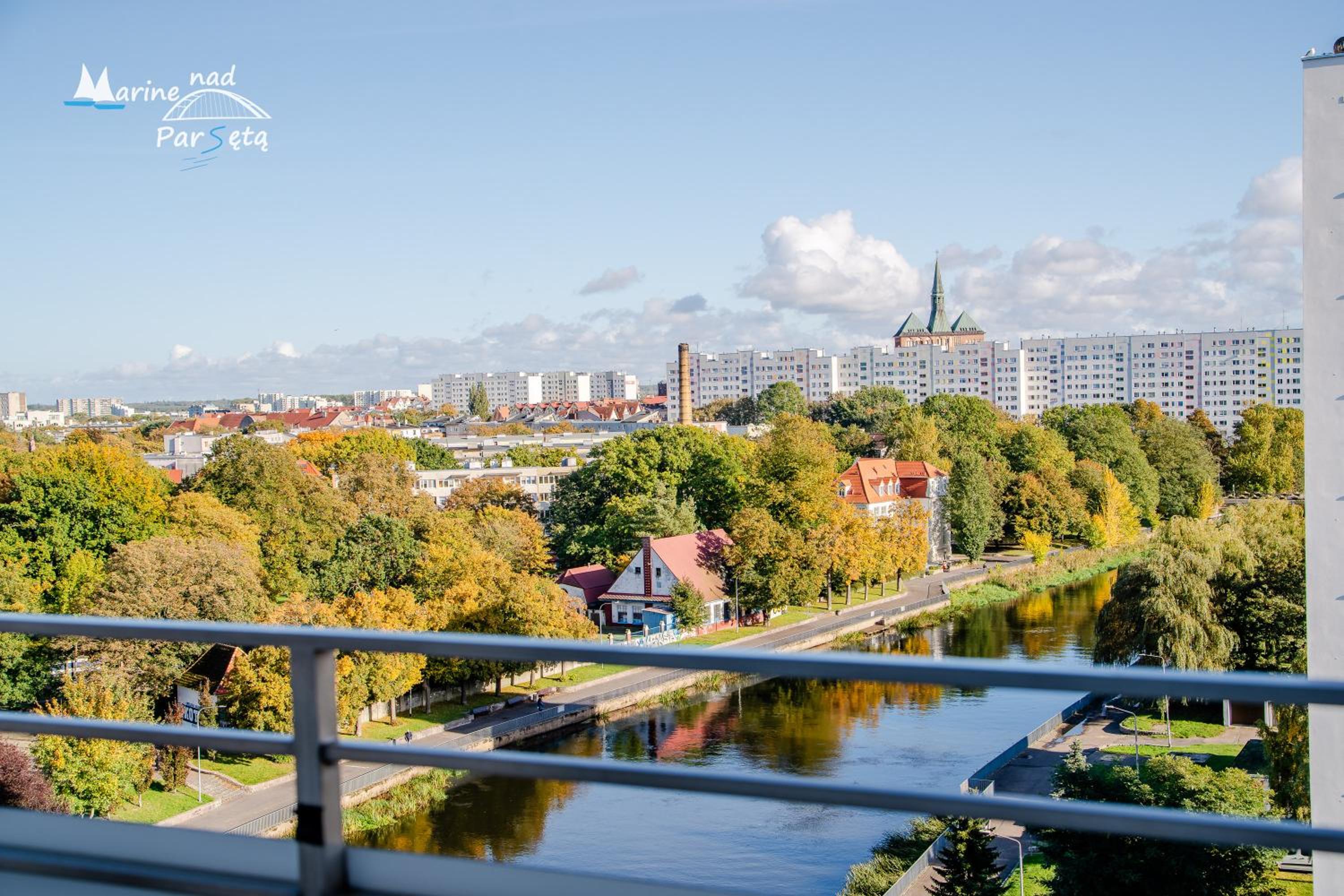 Marine nad Parsętą - apartament na Wyspie Solnej
