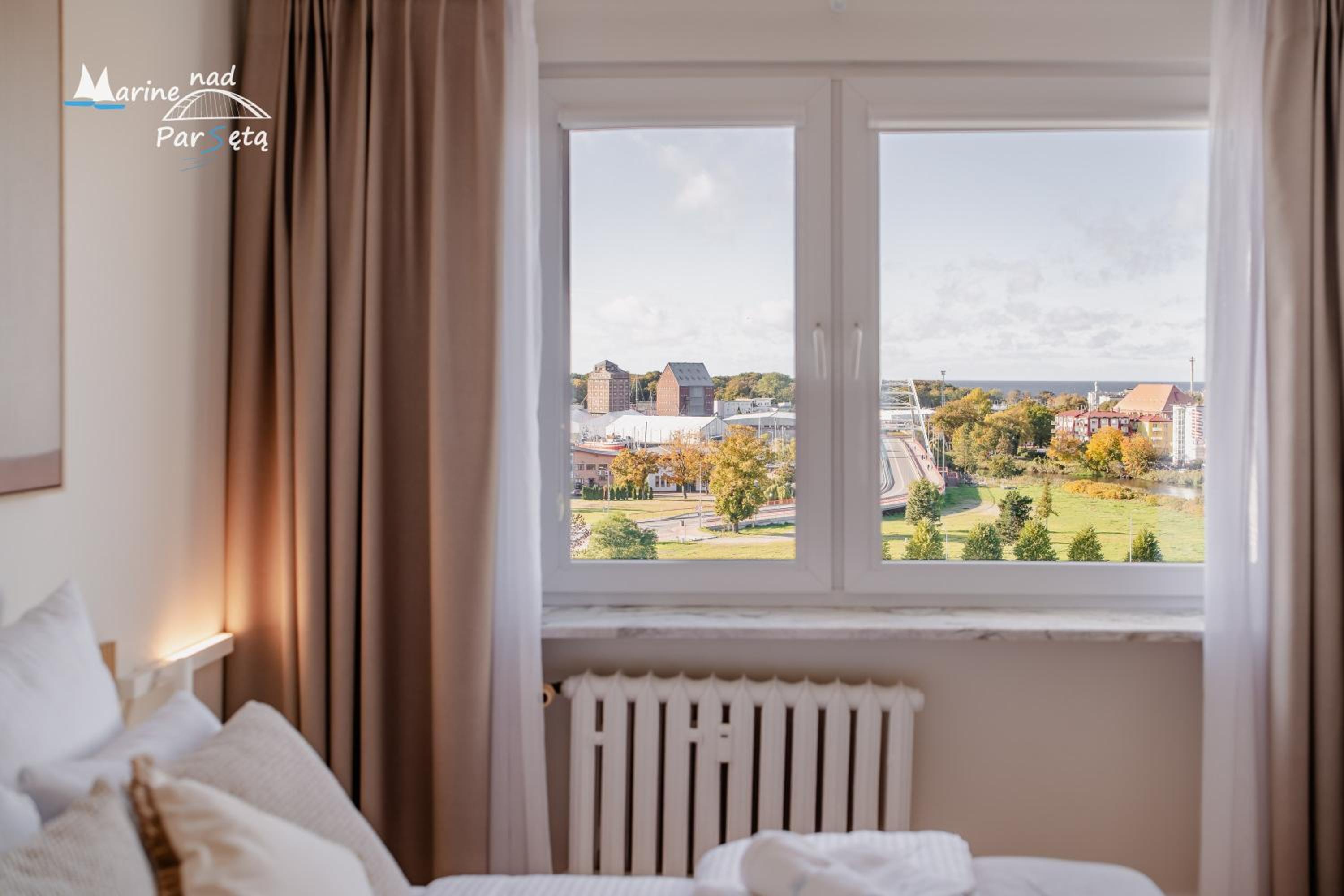 Marine nad Parsętą - apartament na Wyspie Solnej