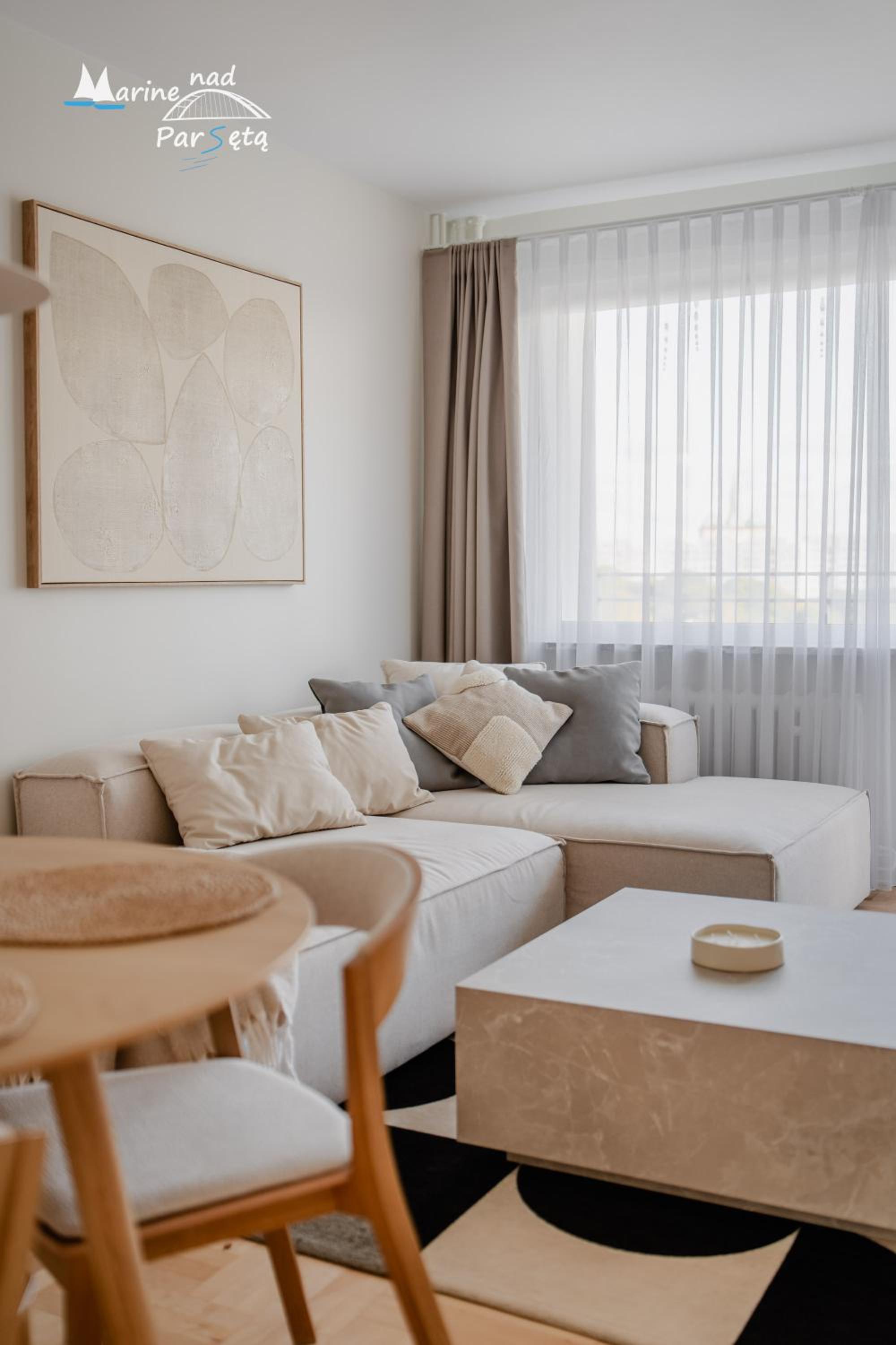 Marine nad Parsętą - apartament na Wyspie Solnej