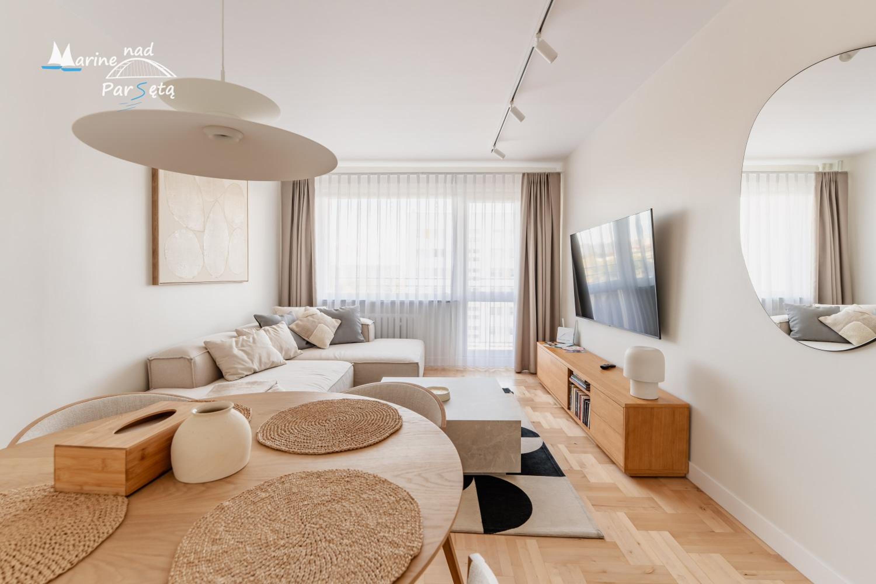 Marine nad Parsętą - apartament na Wyspie Solnej