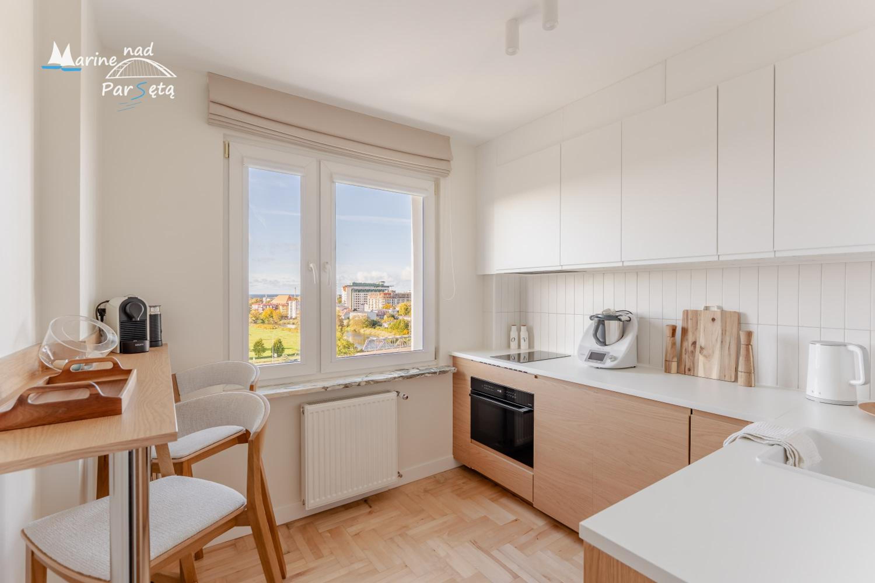Marine nad Parsętą - apartament na Wyspie Solnej