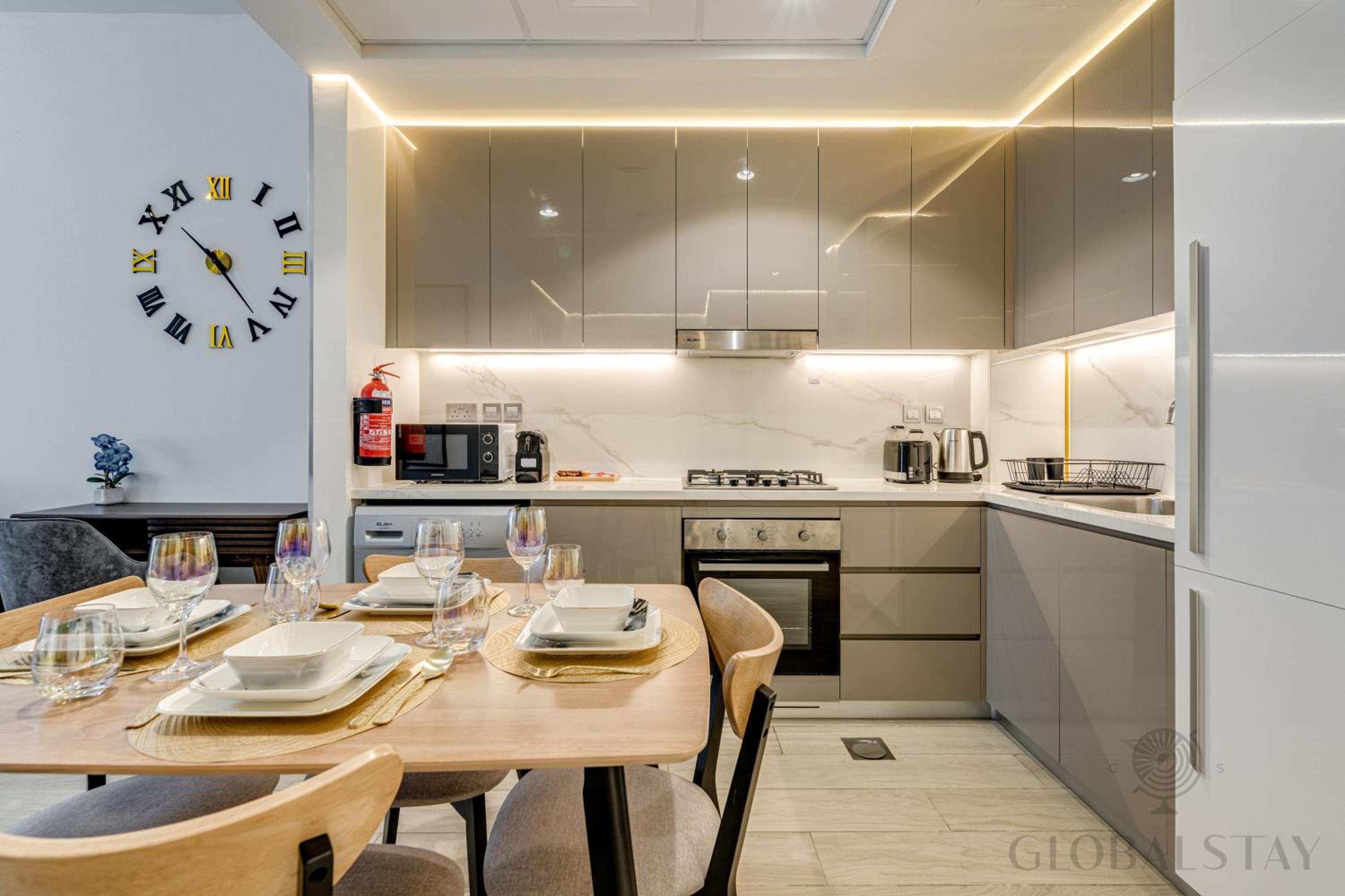 GlobalStay 1 Bedroom Apartment for 4 Guests Azizi Riviera 42 Dubai