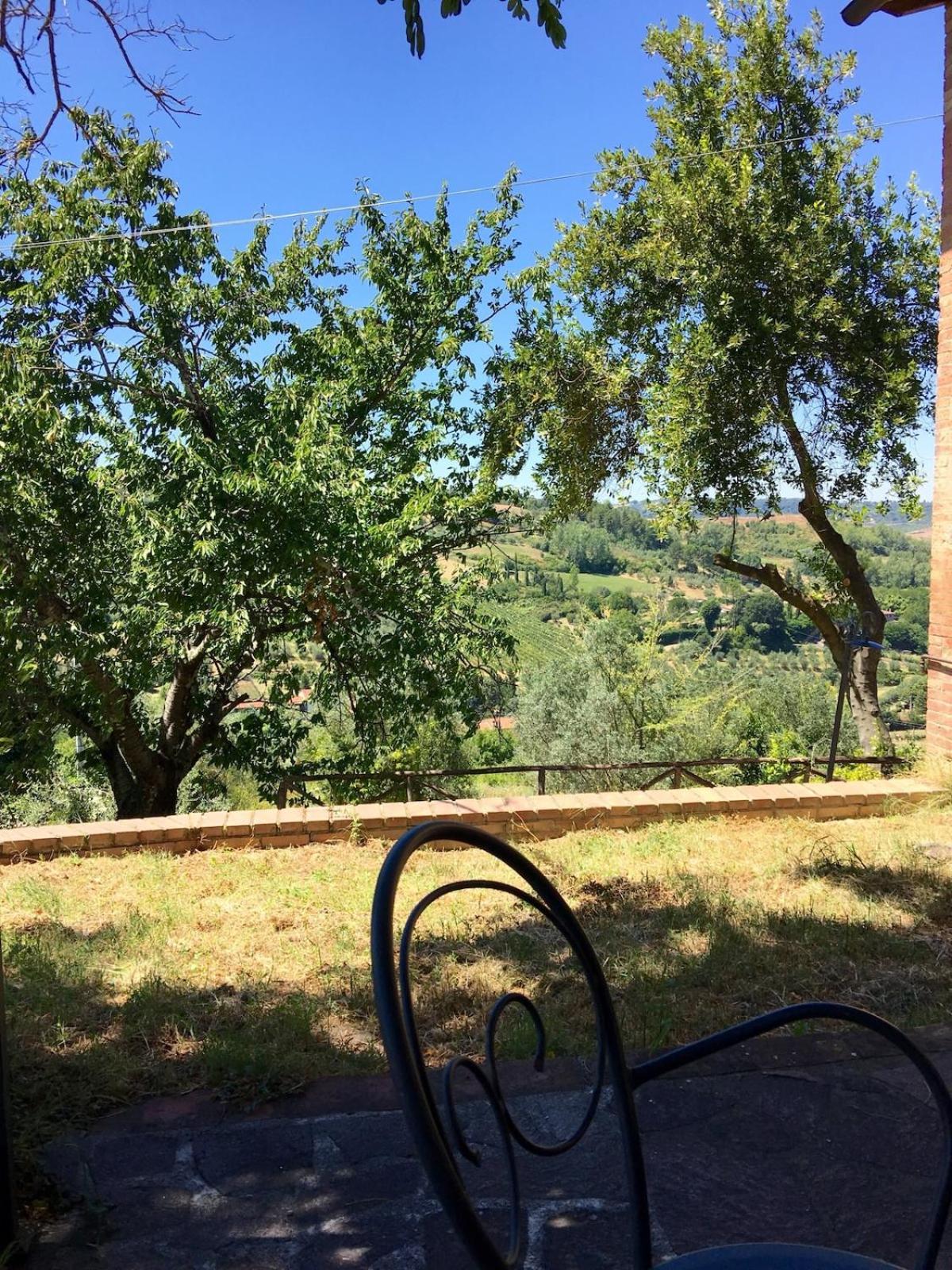 2 Br,1bath with 2 AC units, garden apt in Chianti!