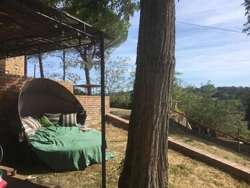 2 Br,1bath with 2 AC units, garden apt in Chianti!