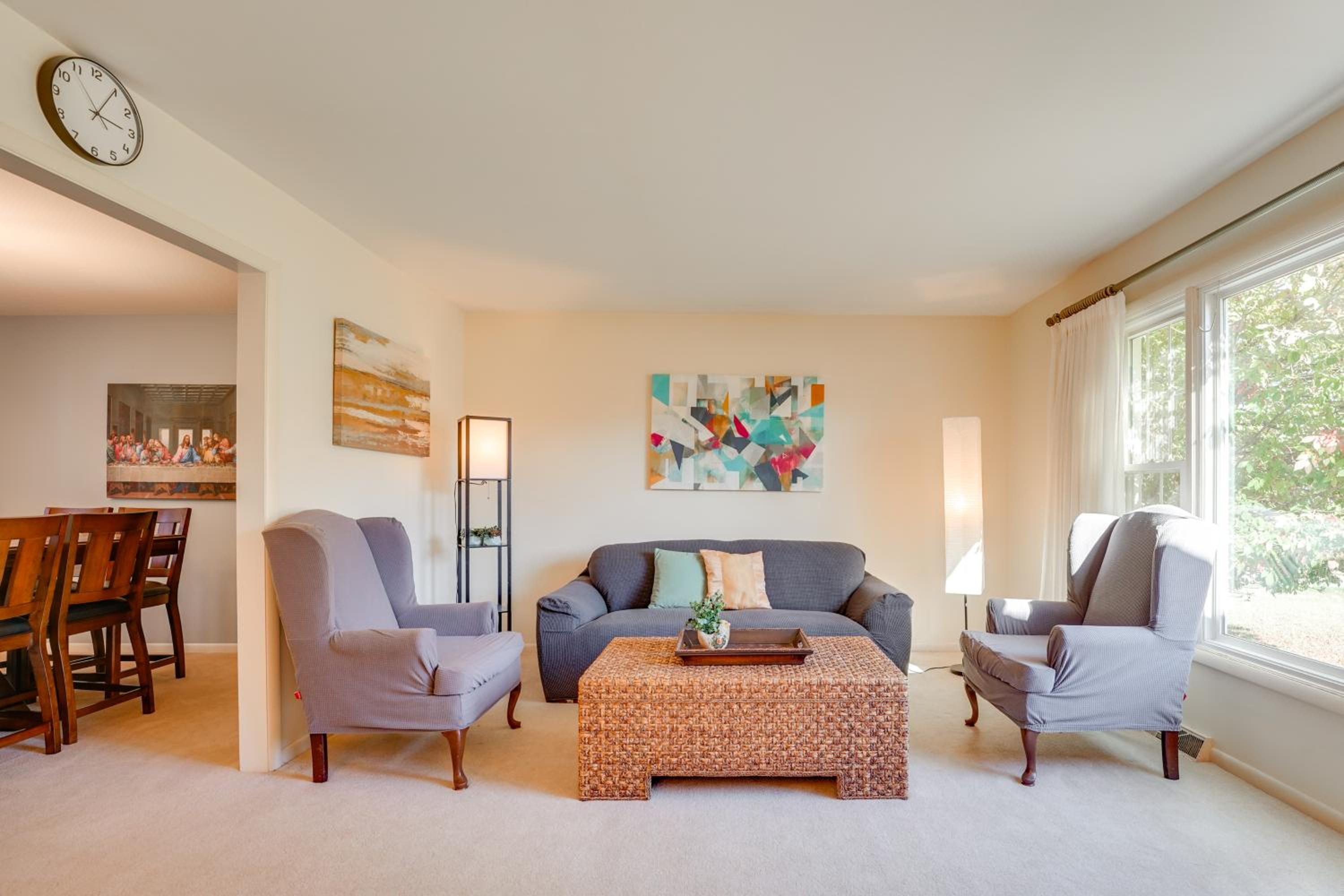 Jackson Home with Fire Pit and Yard 3 Mi to Downtown