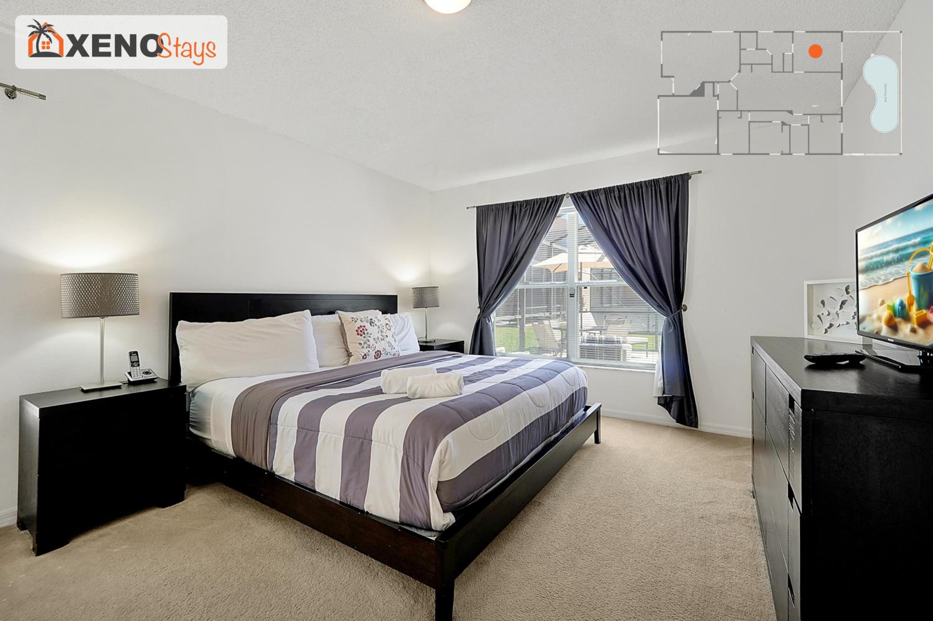 XENOStays - Family Villa with Pool Near Disney