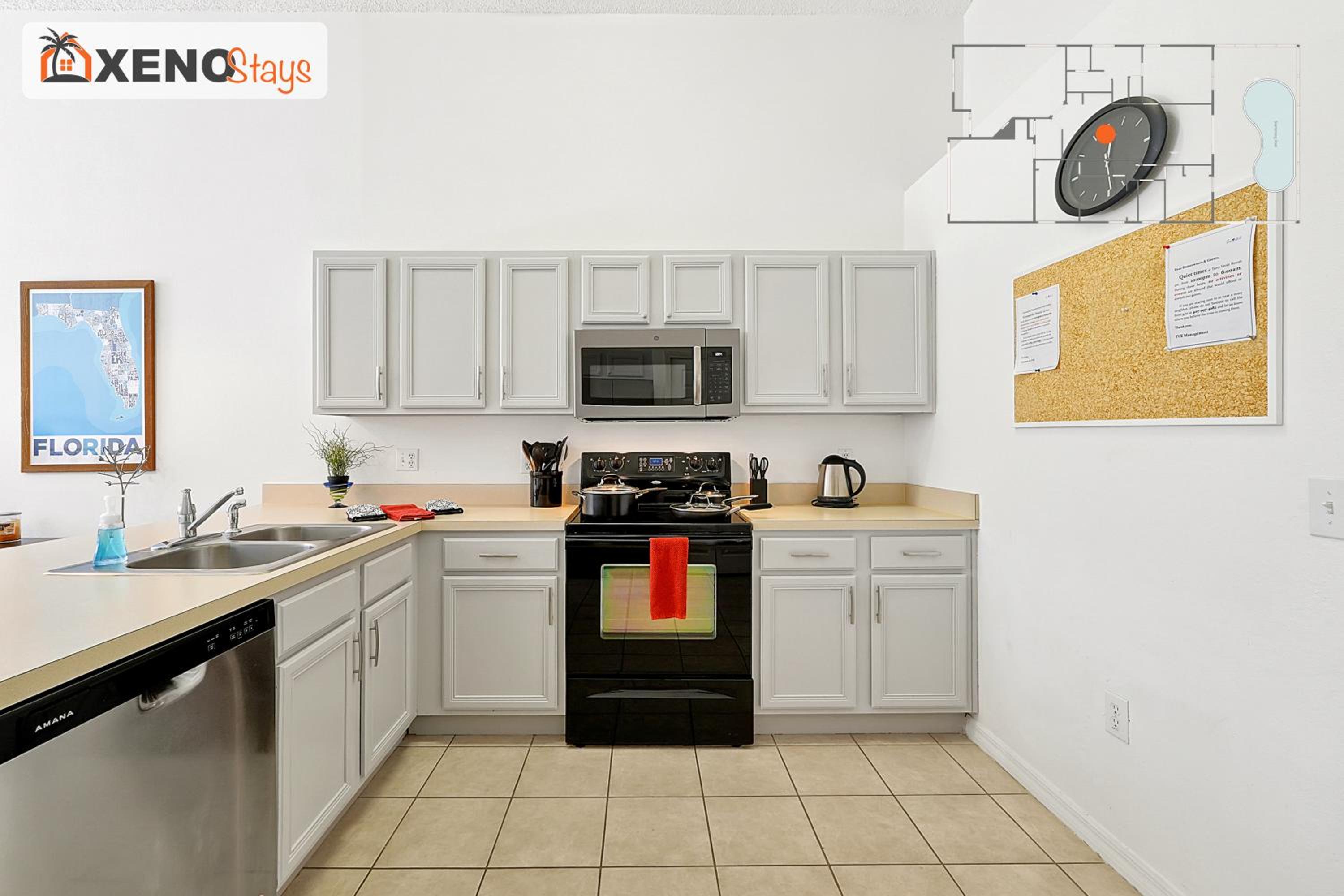 XENOStays - Family Villa with Pool Near Disney