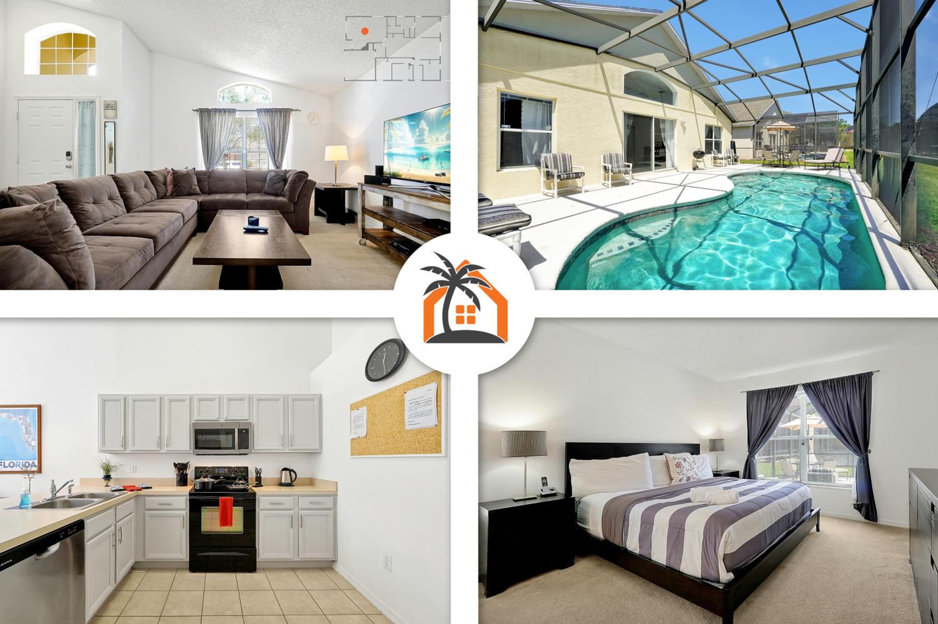 XENOStays - Family Villa with Pool Near Disney