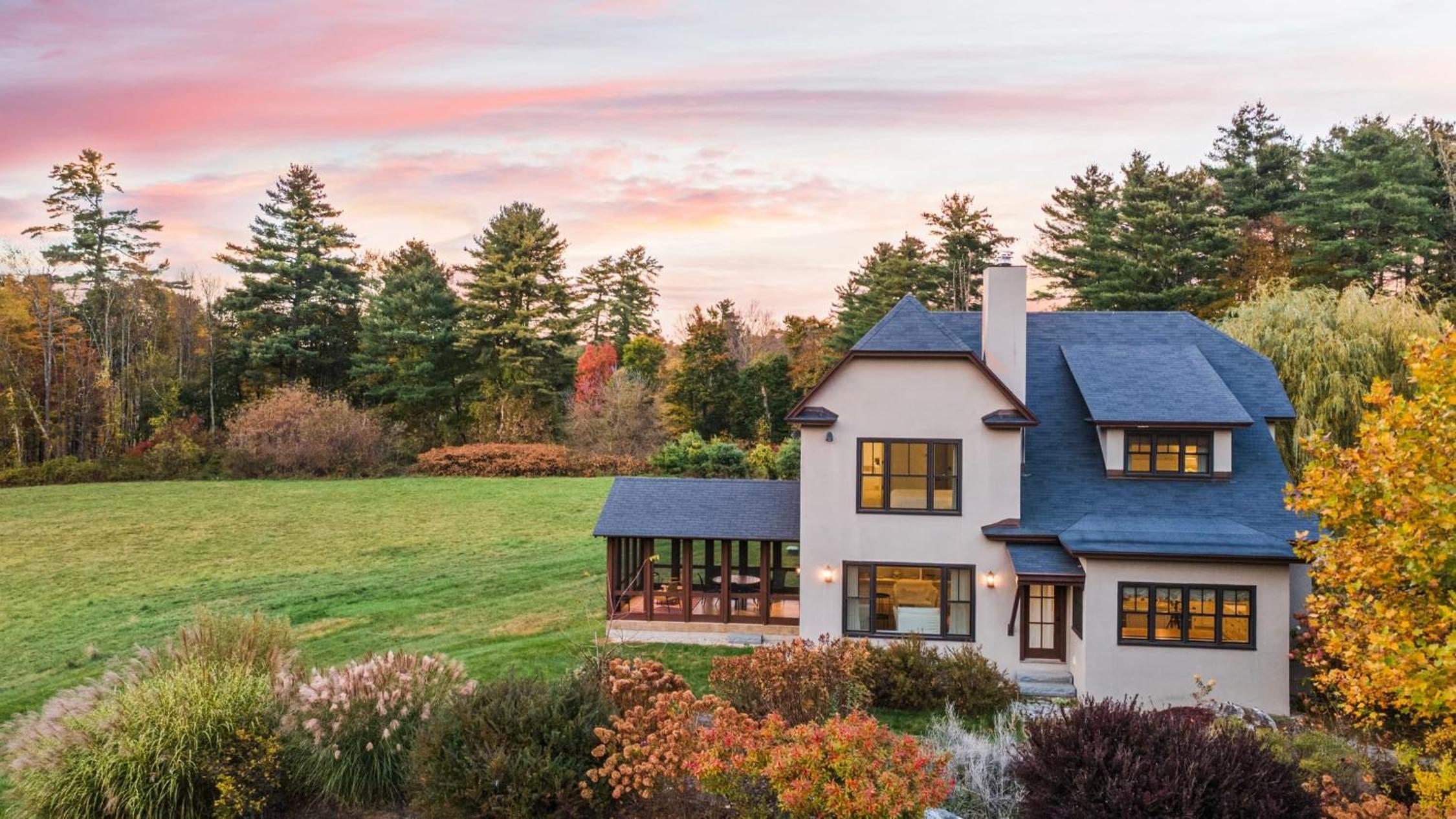 Modern Berkshires Farmhouse w Porch Fireplace Views Beaver Creek by AvantStay
