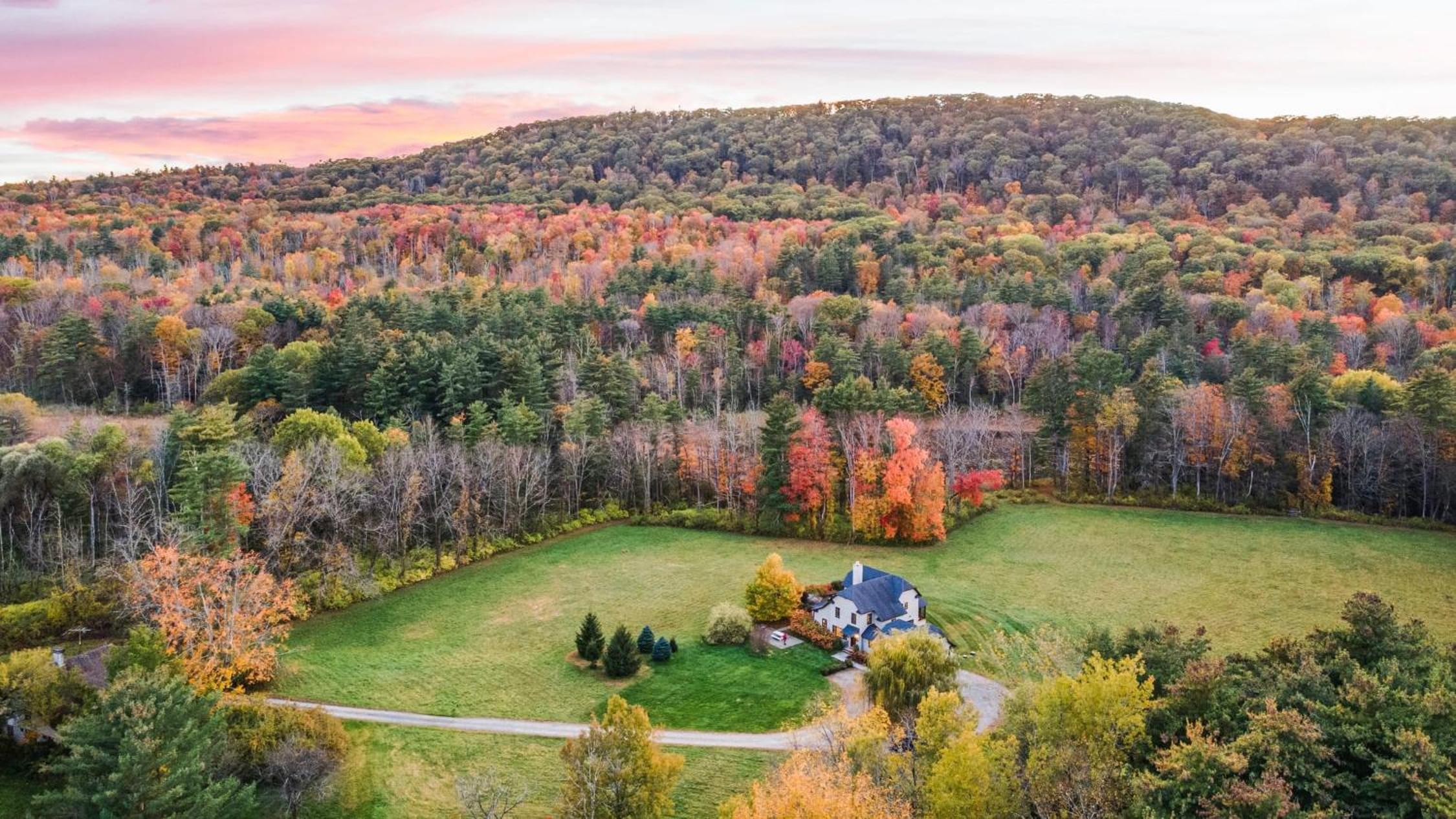 Modern Berkshires Farmhouse w Porch Fireplace Views Beaver Creek by AvantStay