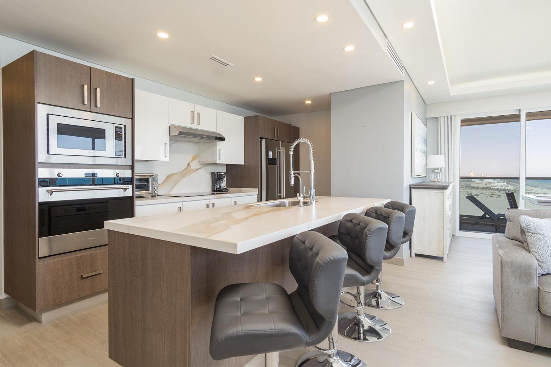 Breathtaking 2 BR 25 Bath Corner Beach Front Condominium Encantame 505