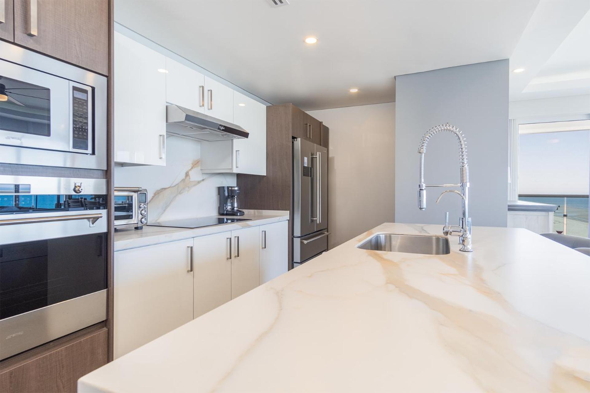 Breathtaking 2 BR 25 Bath Corner Beach Front Condominium Encantame 505
