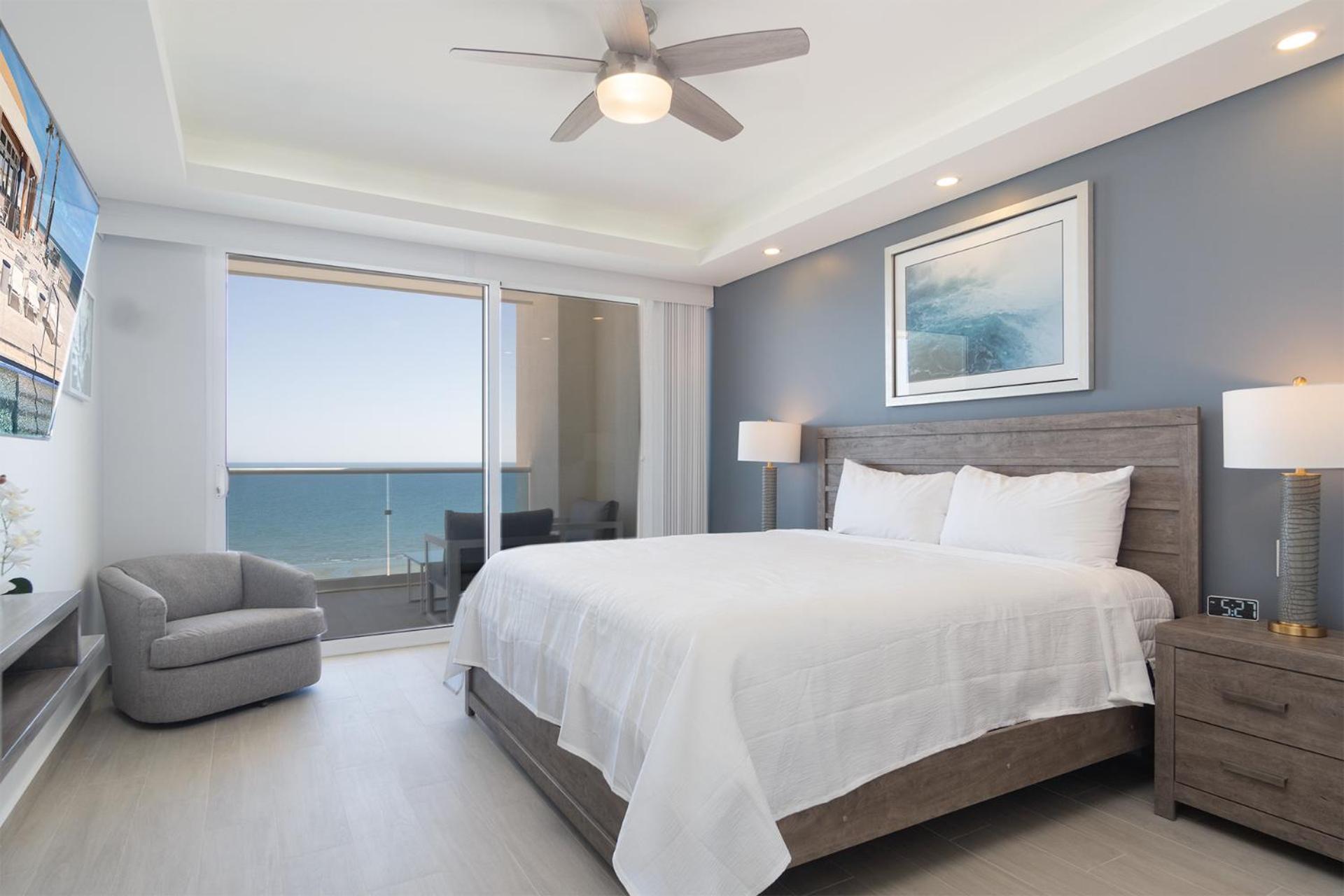Breathtaking 2 BR 25 Bath Corner Beach Front Condominium Encantame 505